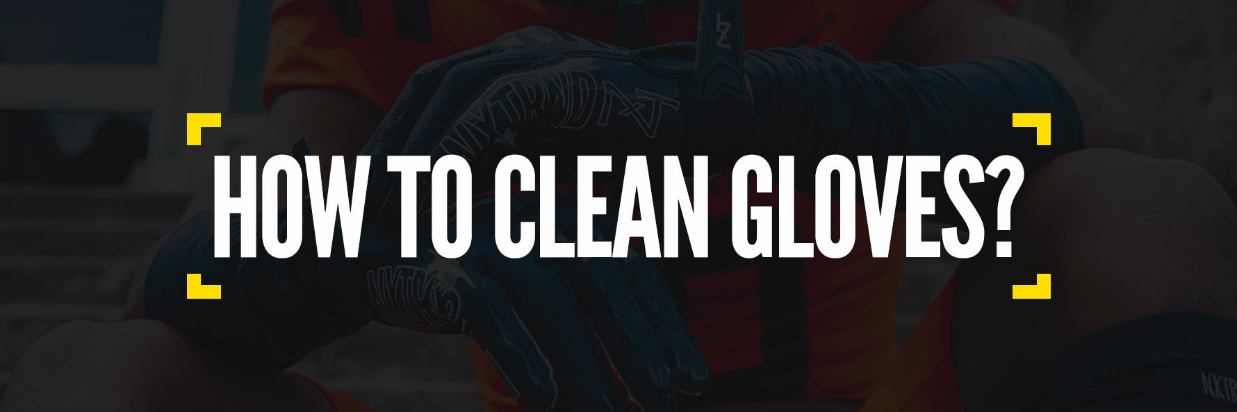 How to Clean Football Gloves.