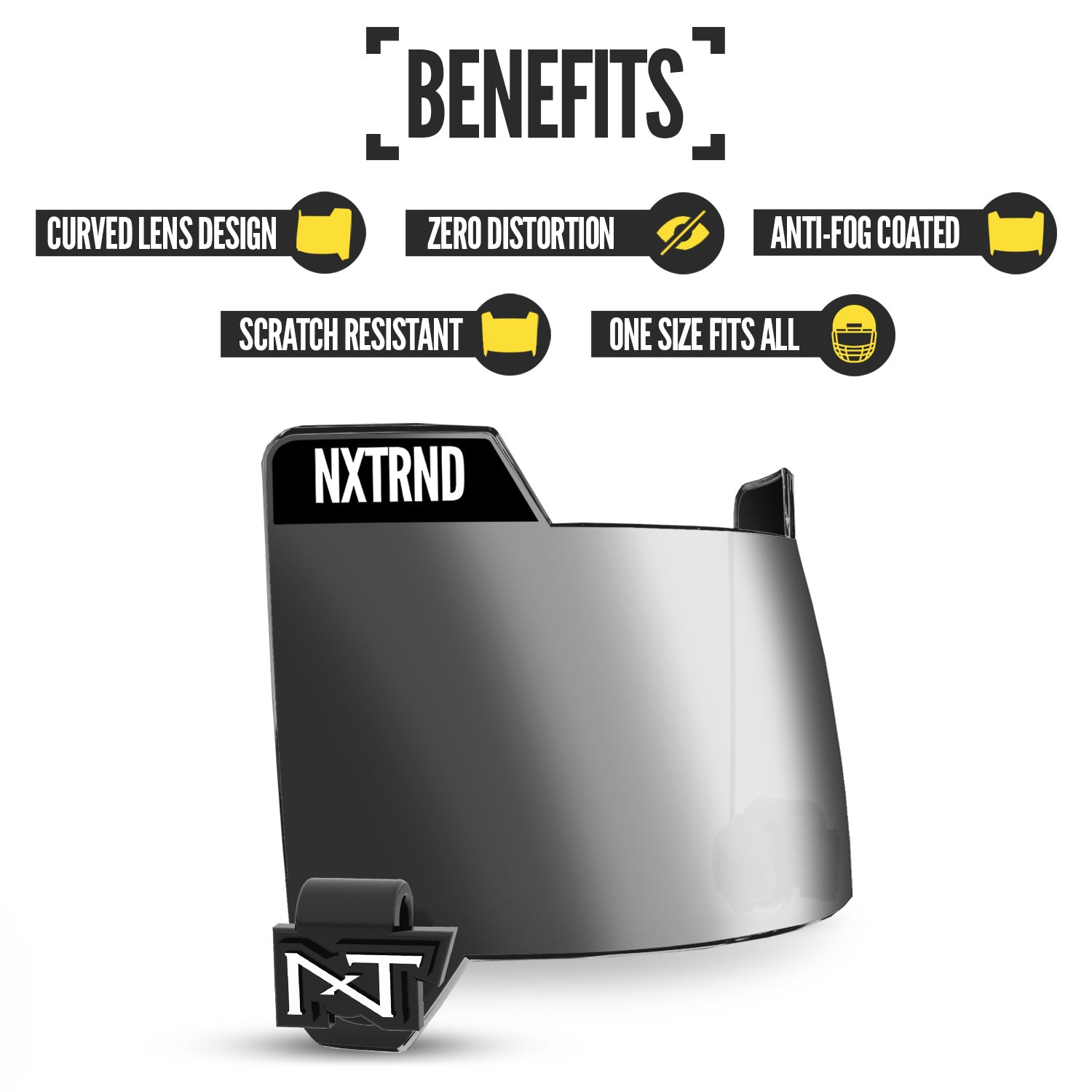 NXTRND VZR3® Football Visor Mirror