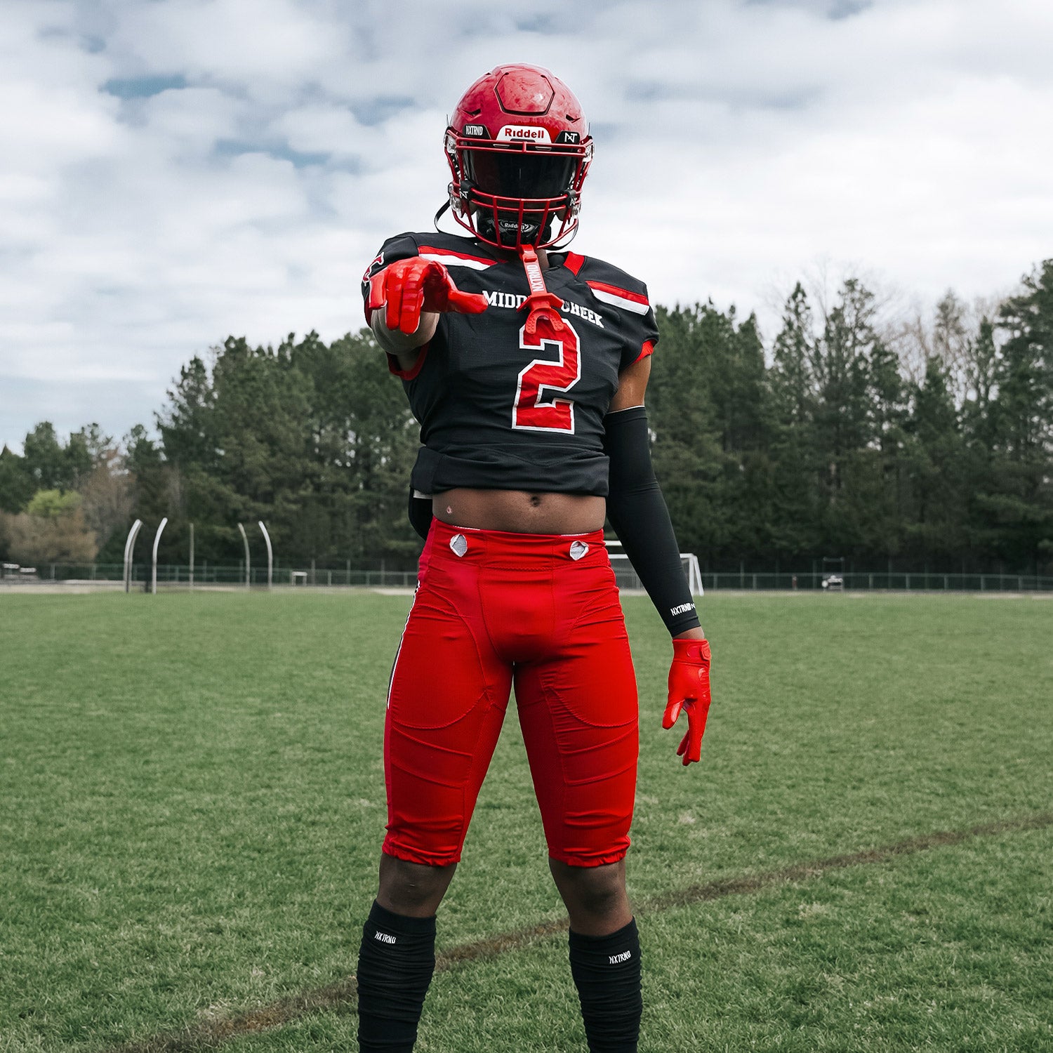 NXTRND VZR1® Football Visor Black