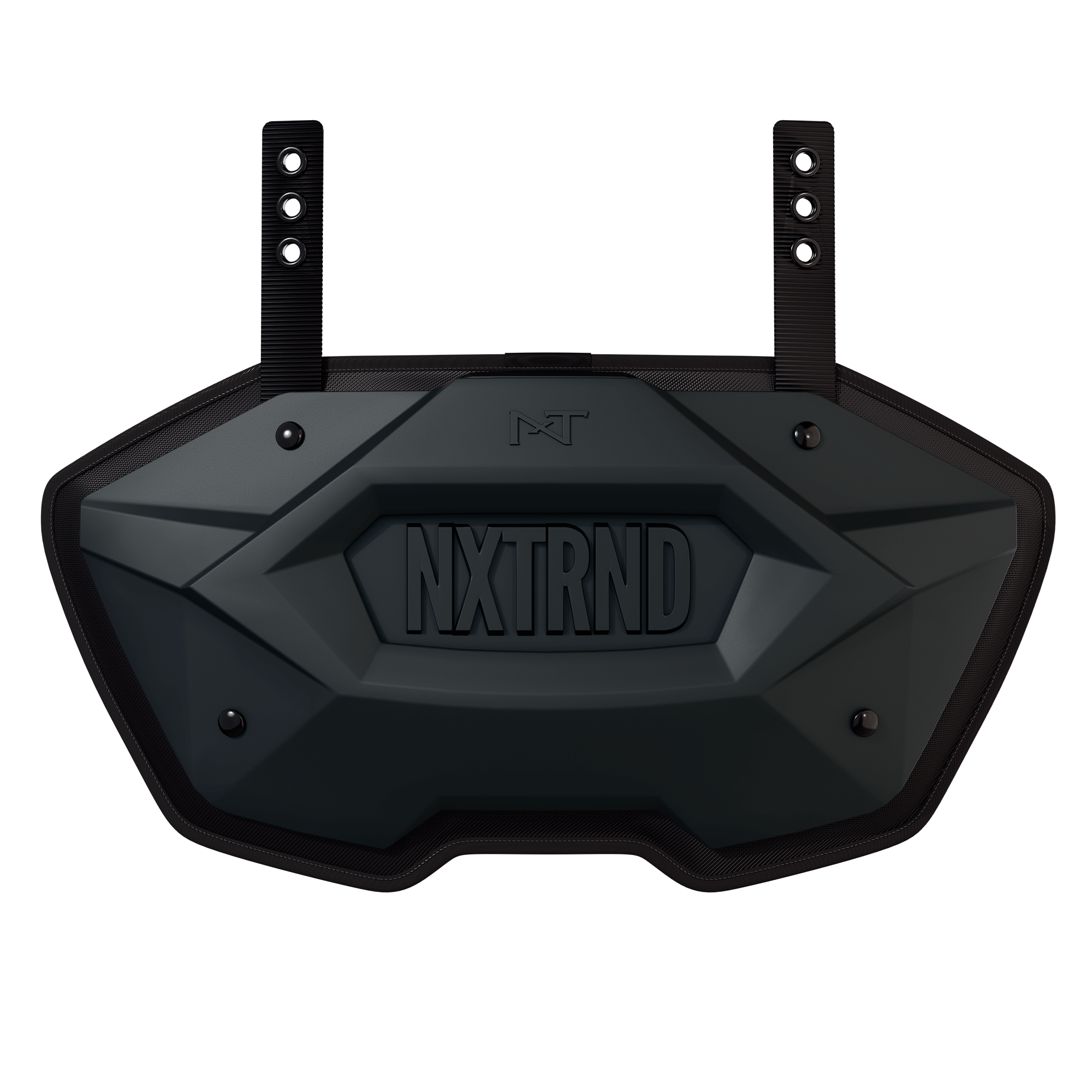 Plaque dorsale de football américain NXTRND B-PLATE® Pro, noire