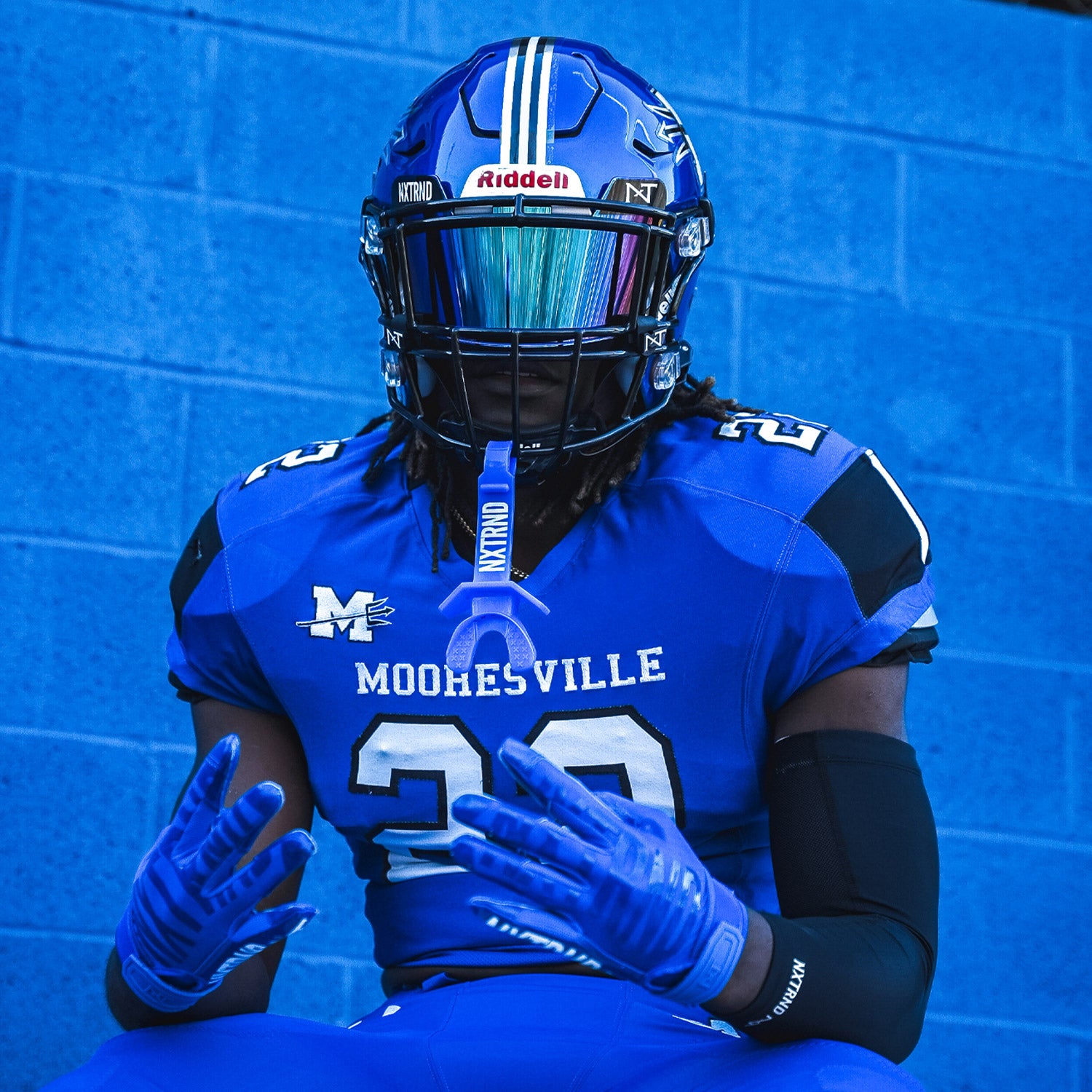 NXTRND VZR1® Football Visor Blue