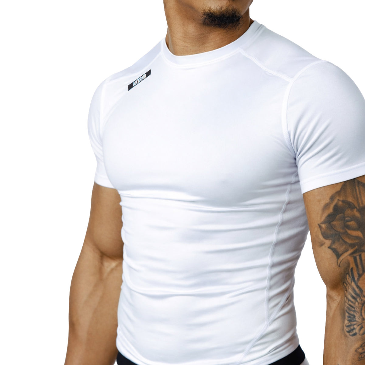 Nxtrnd Core Compression Short Sleeve White
