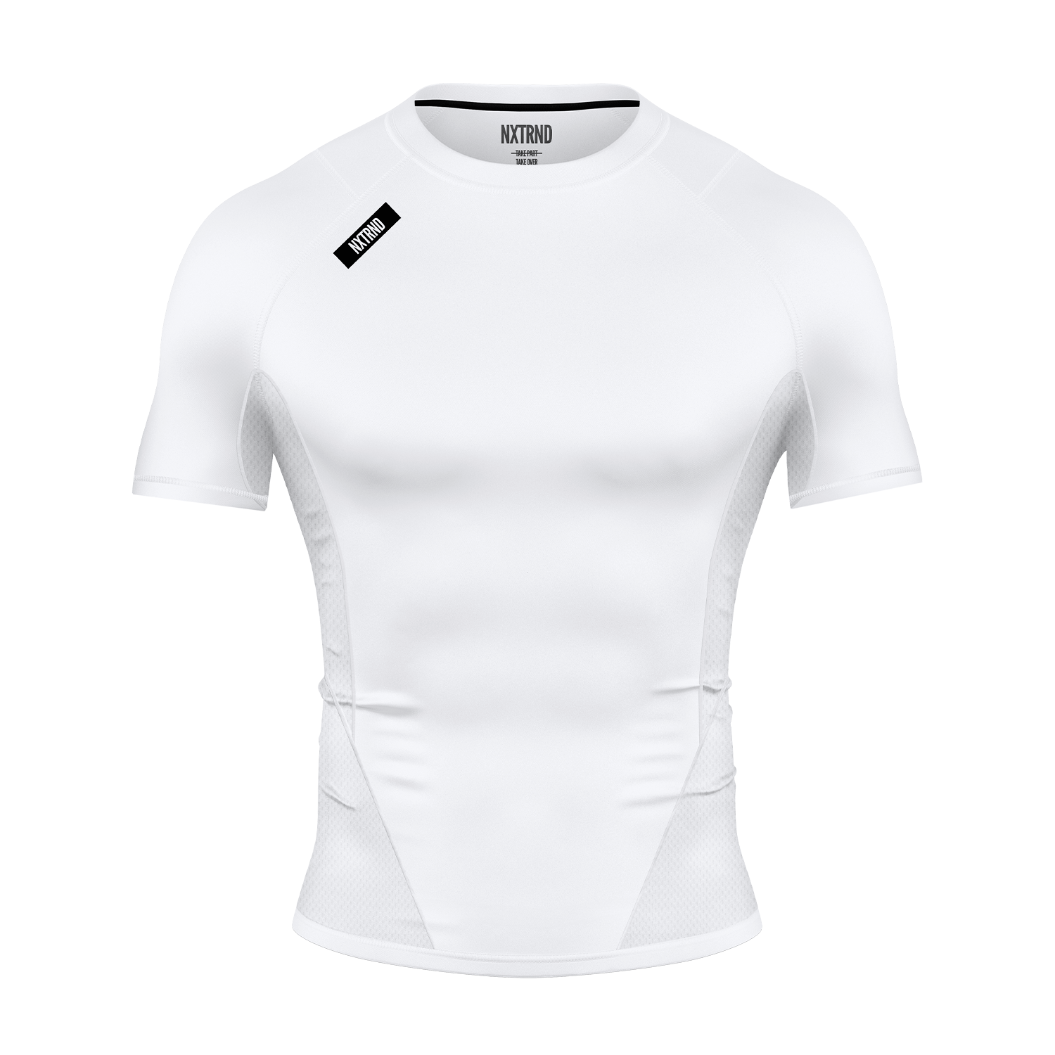 Nxtrnd Core Compression Short Sleeve Shirt White