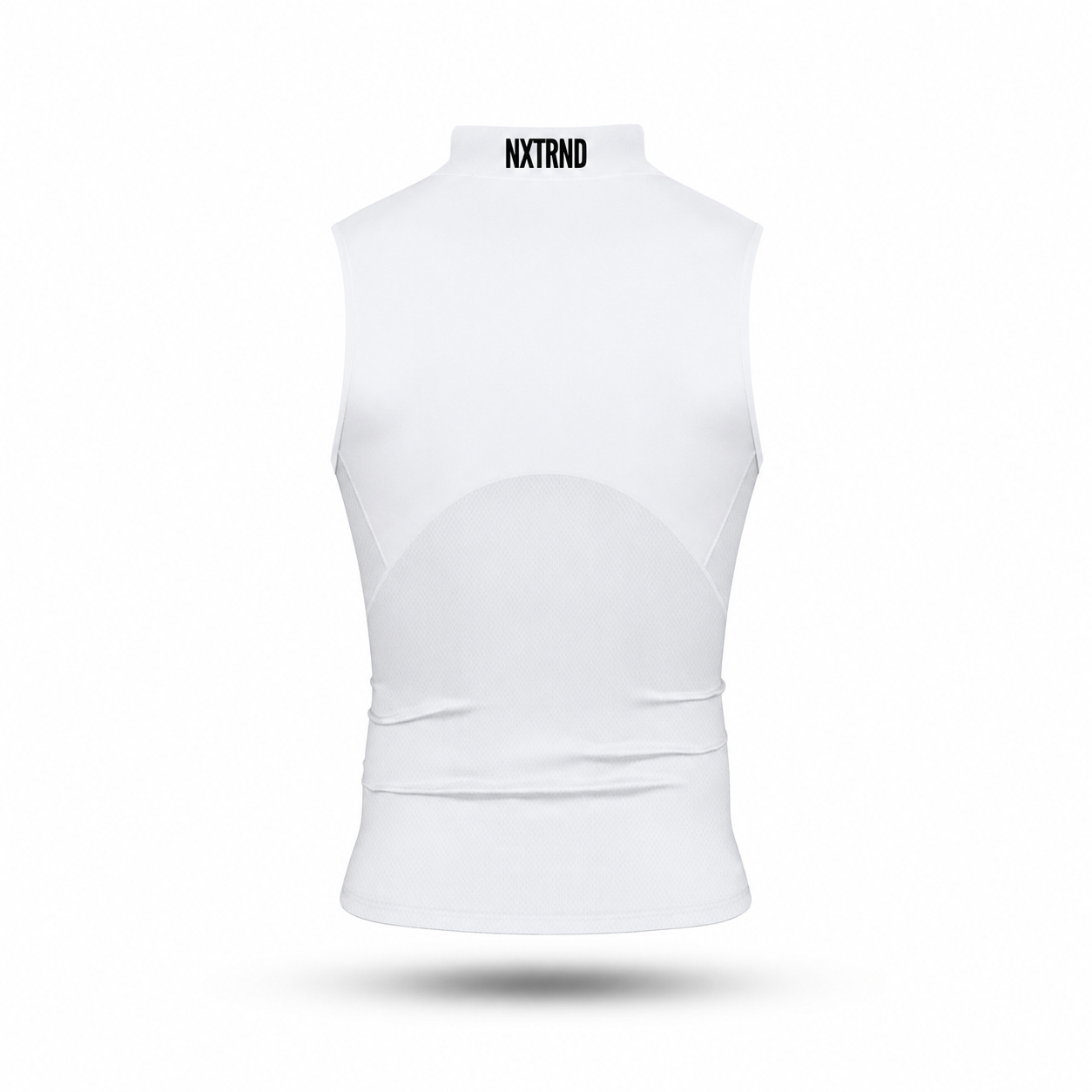 Nxtrnd Core Youth Turtleneck Compression Sleeveless White