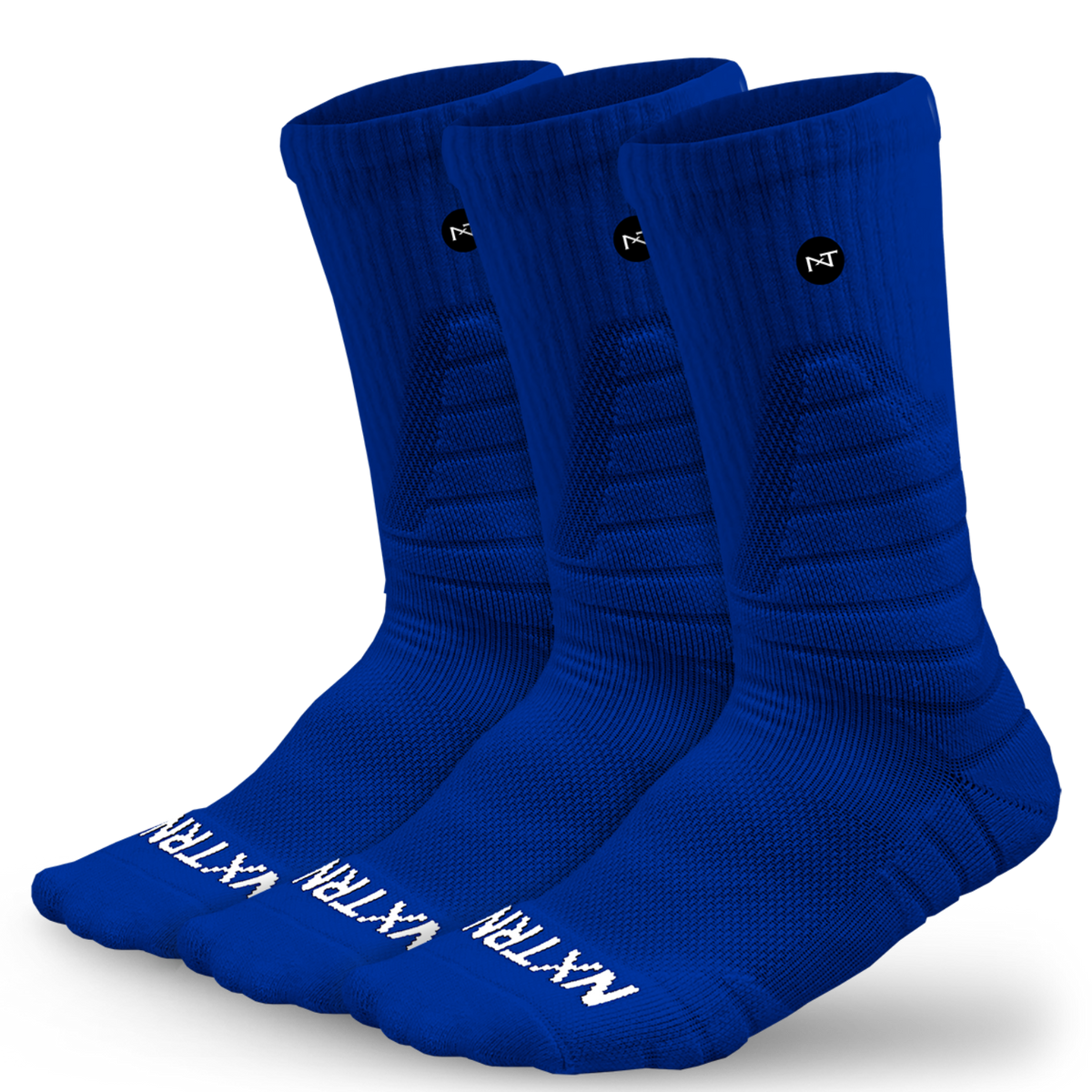NXTRND Crew Socks Blue (3-Pairs)