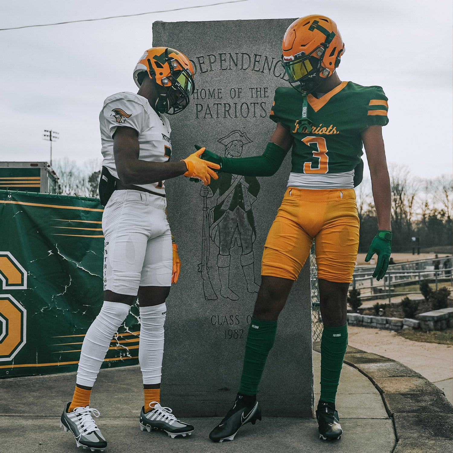 NXTRND XTD® Scrunch Football Socks Green