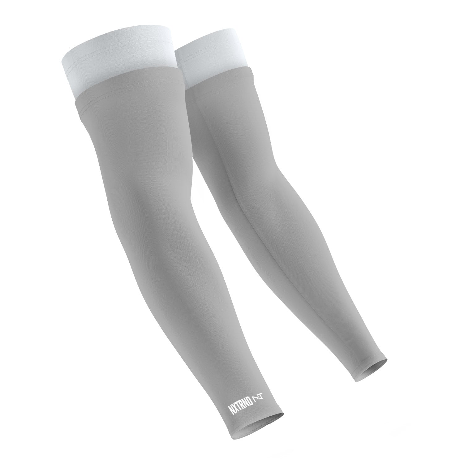 NXTRND Double Layer Compression Arm Sleeve Grey Side View