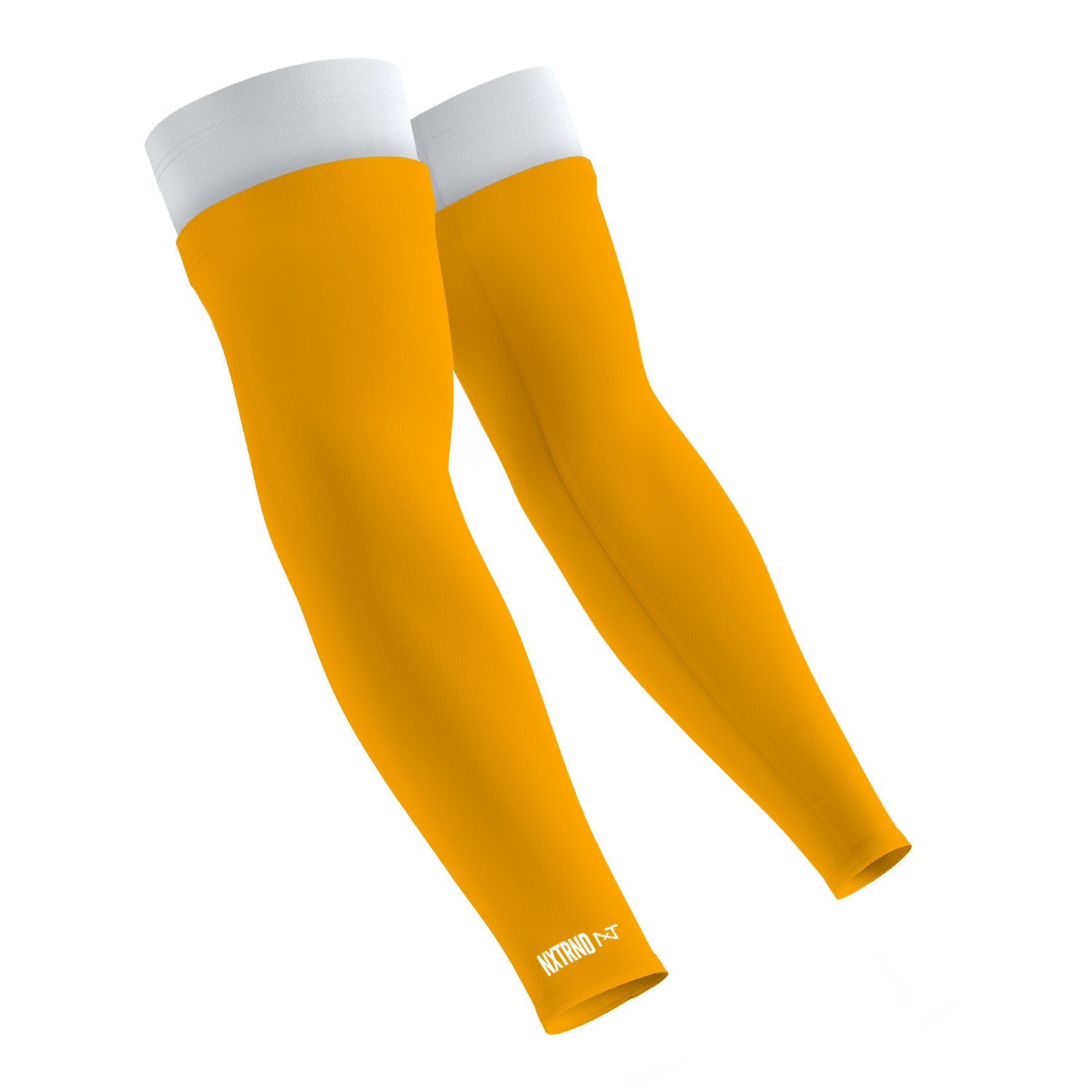 NXTRND Double Layer Compression Arm Sleeve Yellow Side View