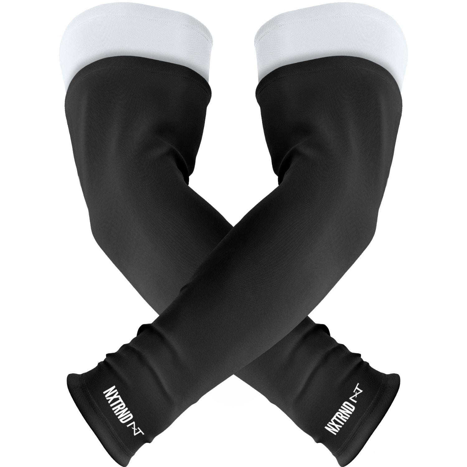 NXTRND Double Compression Arm Sleeves Black
