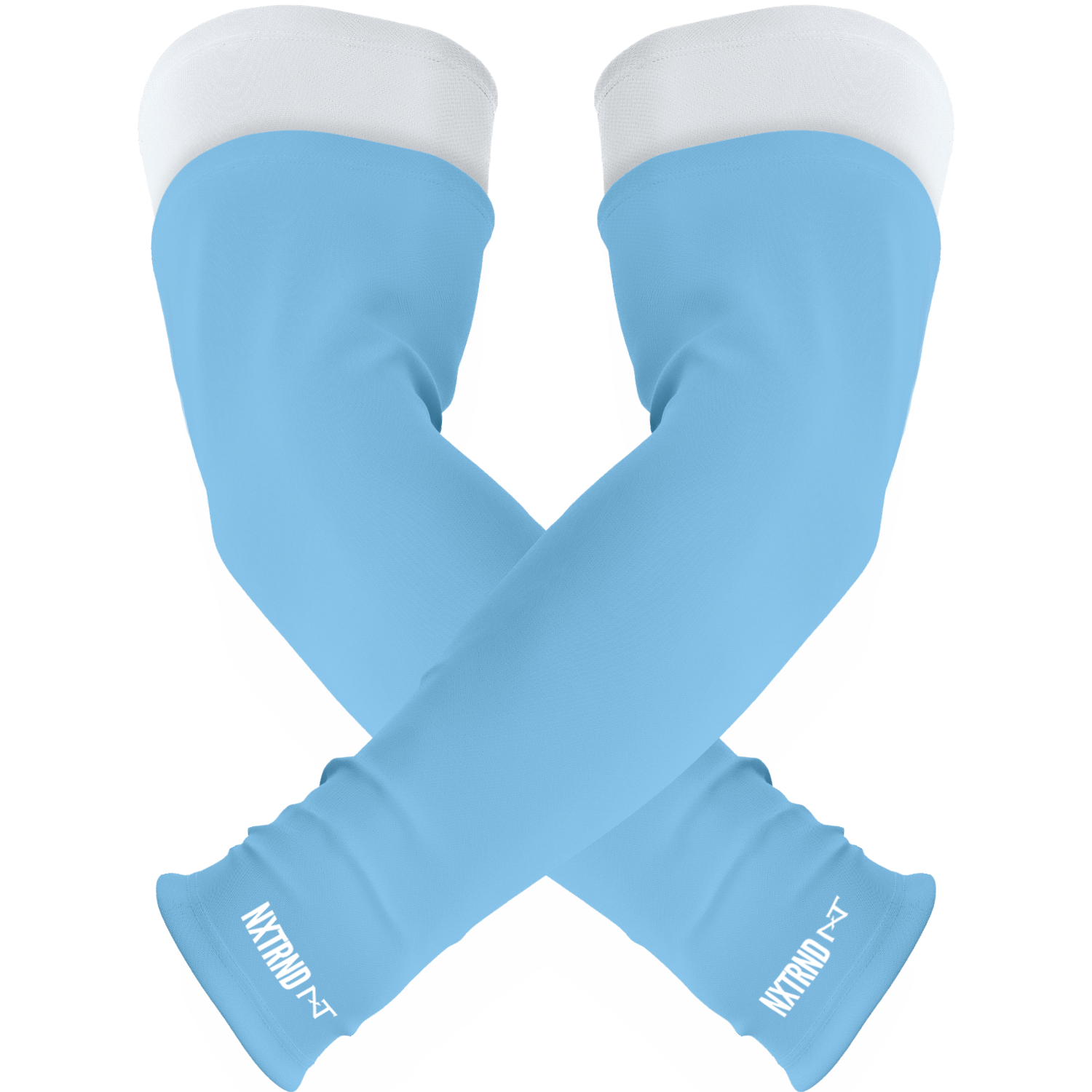 NXTRND Double Layer Compression Arm Sleeve Columbia Blue