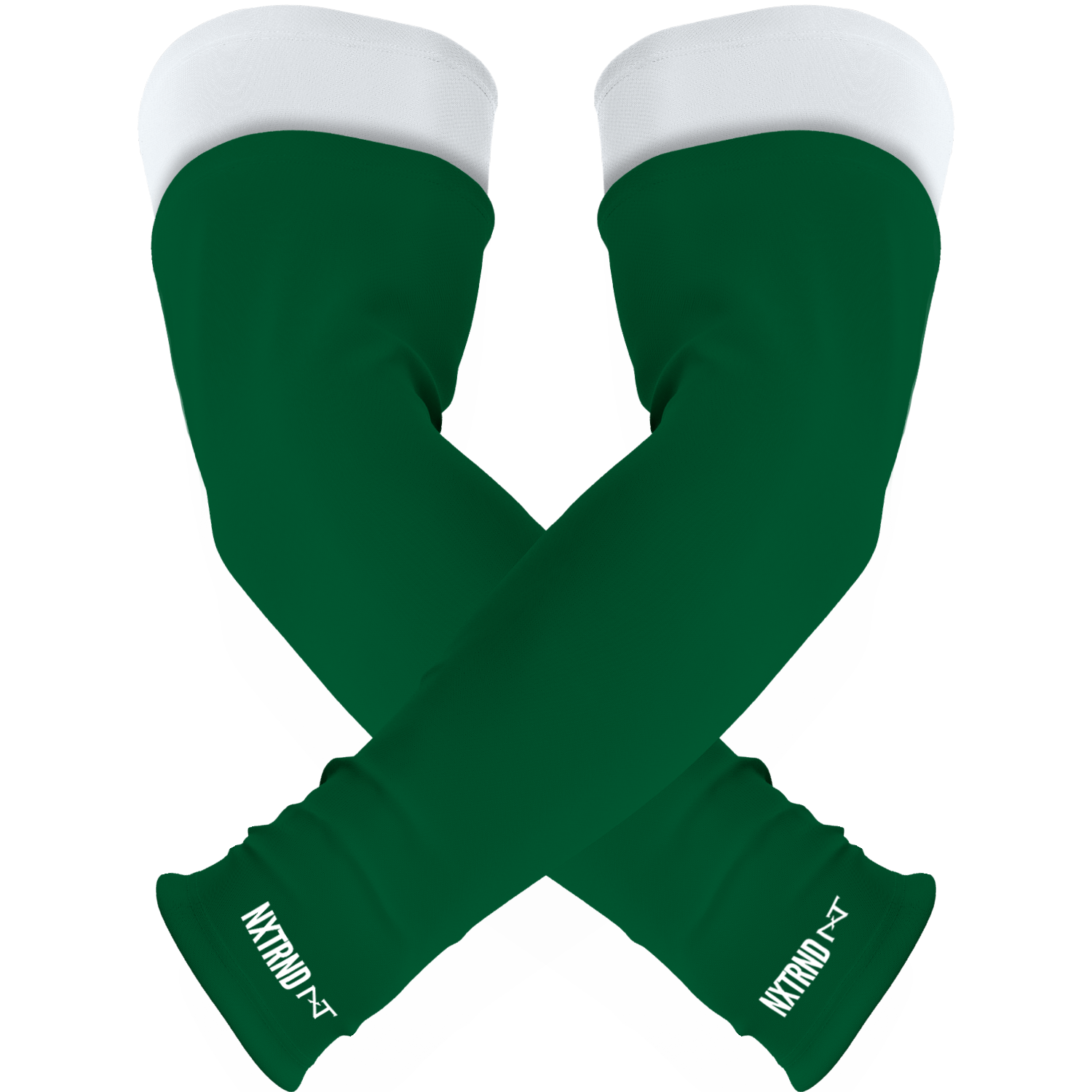 NXTRND Double Layer Compression Arm Sleeve Dark Green
