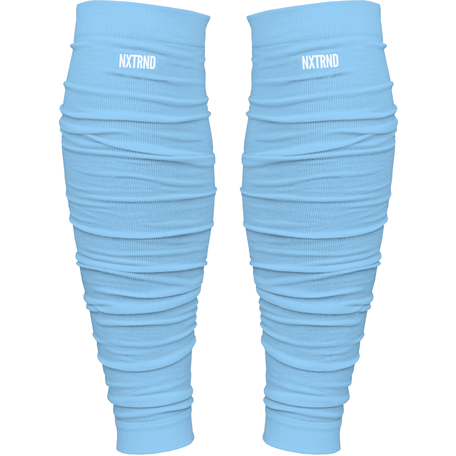 NXTRND Scrunch Football Leg Sleeves Columbia Blue