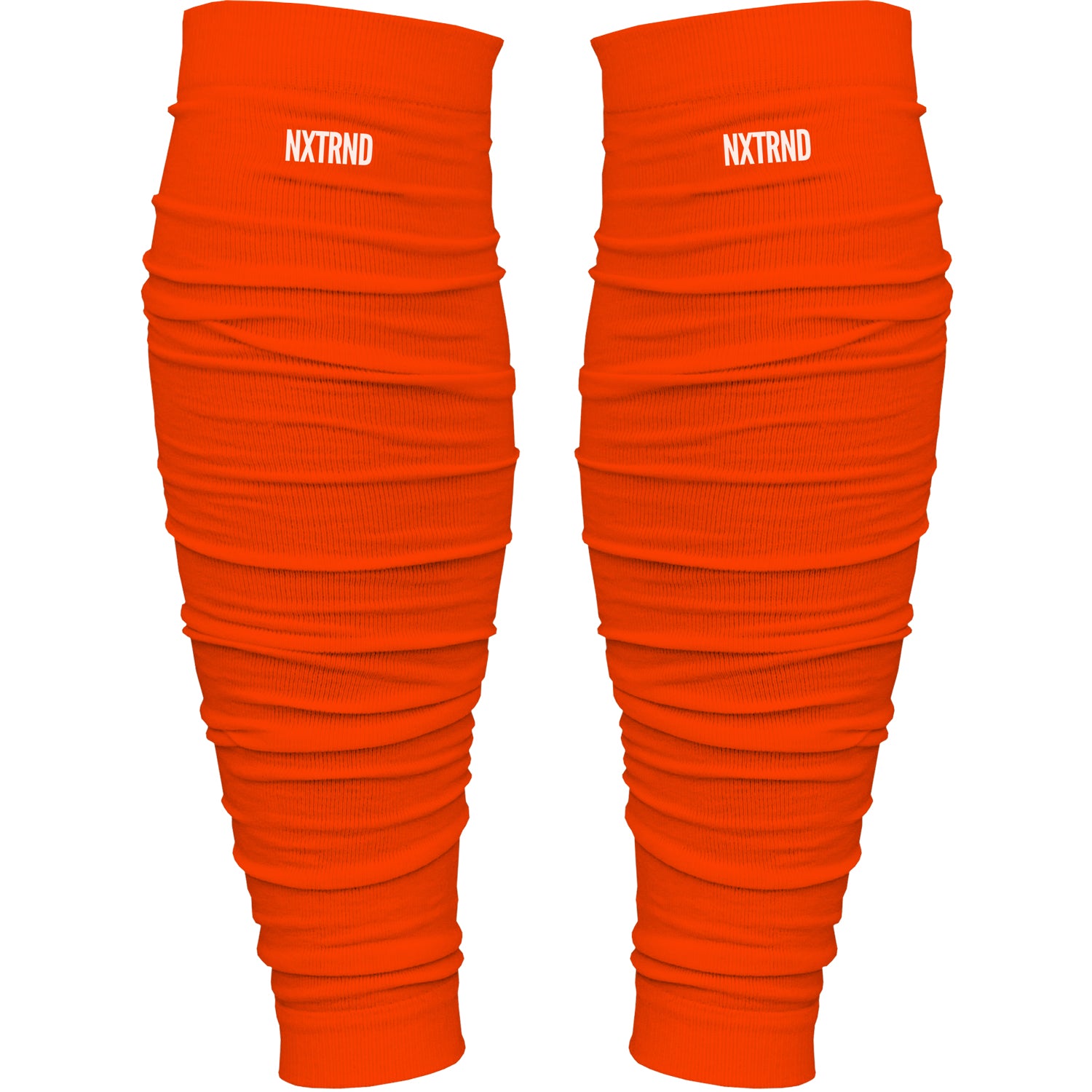 NXTRND Scrunch Football Leg Sleeves Orange