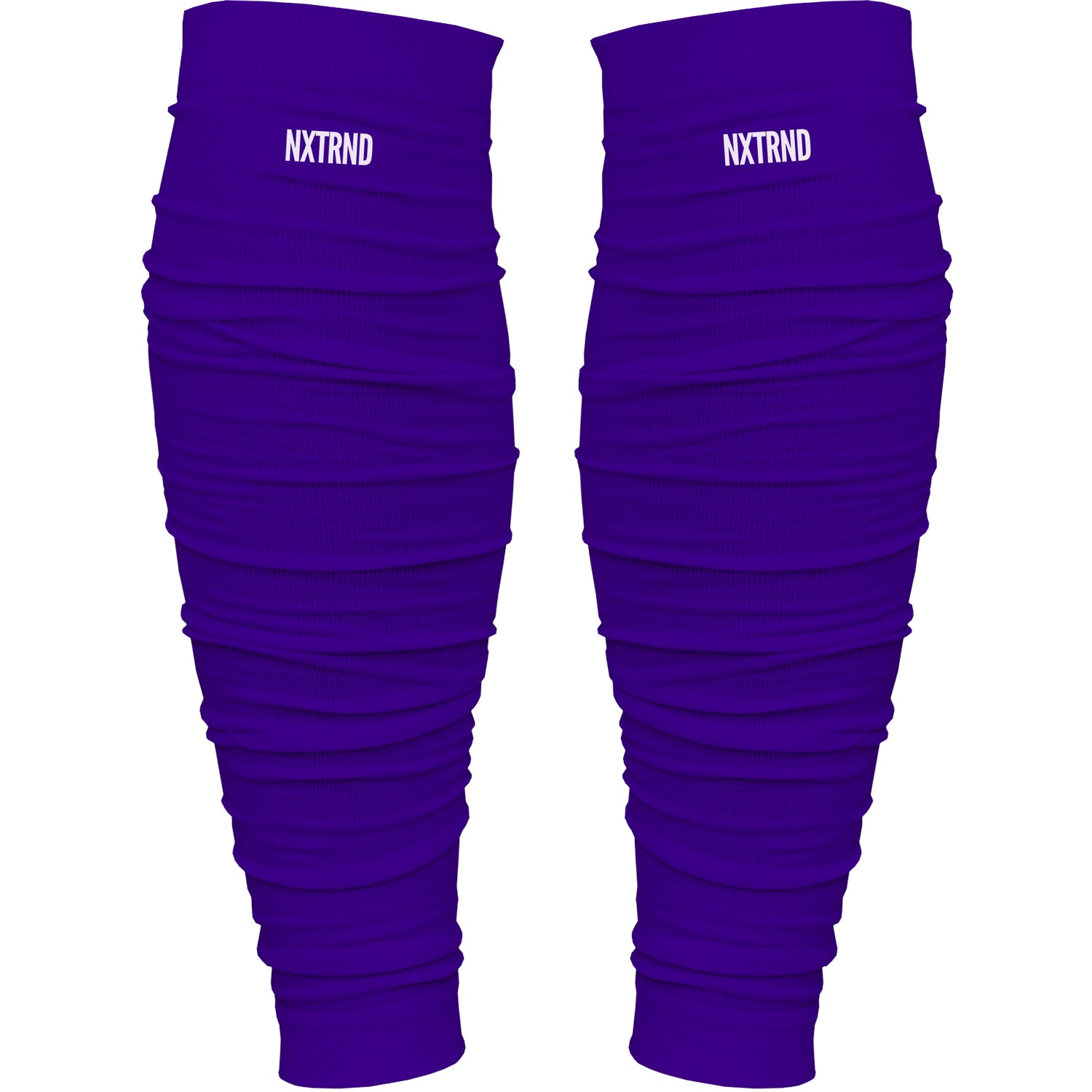 NXTRND Scrunch Football Leg Sleeves Purple