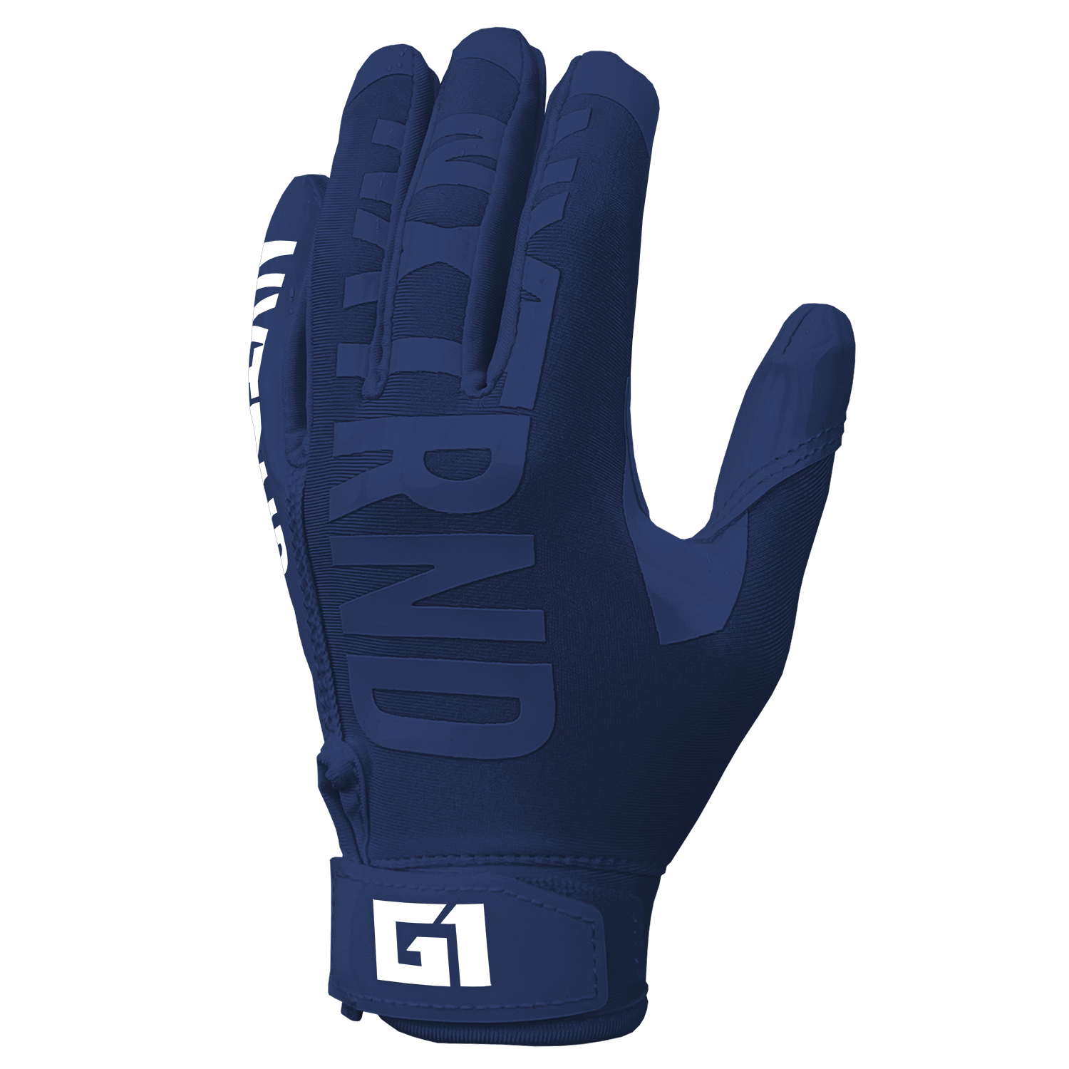 NXTRND G1® Youth Football Gloves Navy Blue NXTRND G1® Youth Football Gloves Navy Blue
