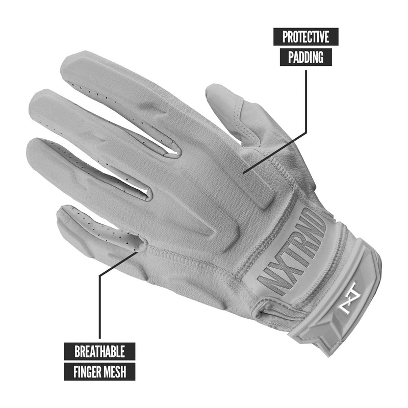 Load image into Gallery viewer, NXTRND G3® Padded Football Gloves Grey
