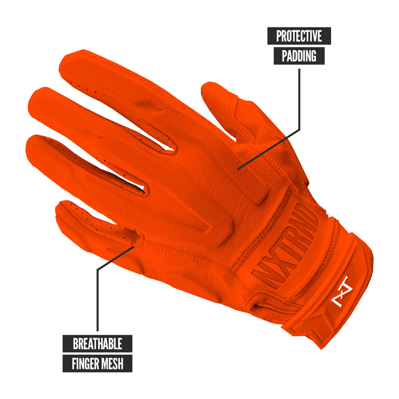 Load image into Gallery viewer, NXTRND G3® Padded Football Gloves Orange
