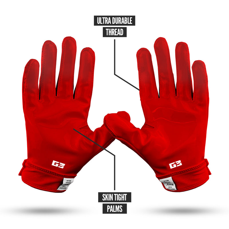 Load image into Gallery viewer, NXTRND G3® Padded Football Gloves Red
