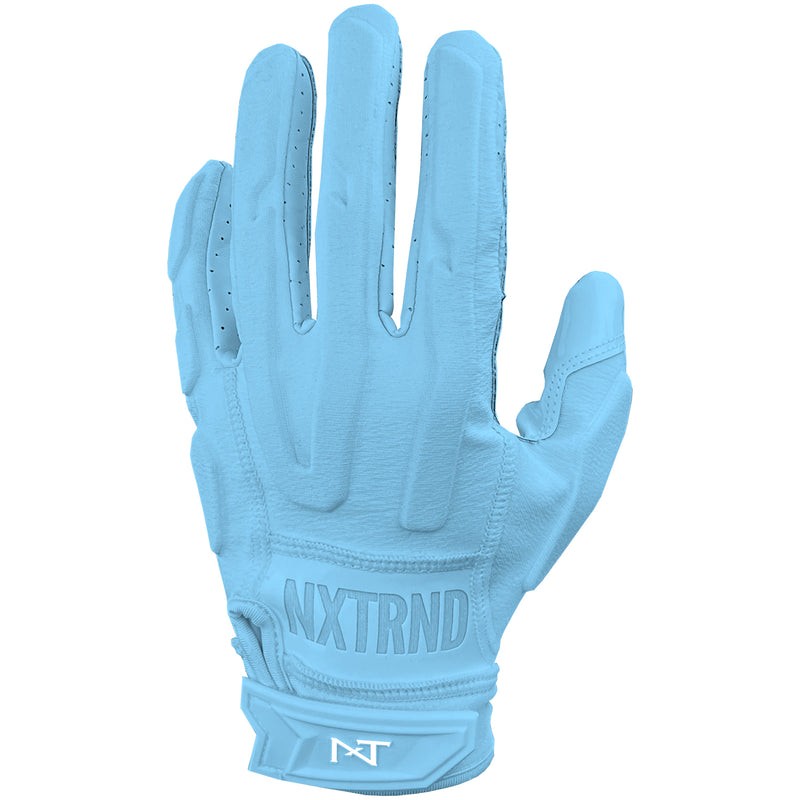 NXTRND G3® Padded Football Gloves Columbia Blue