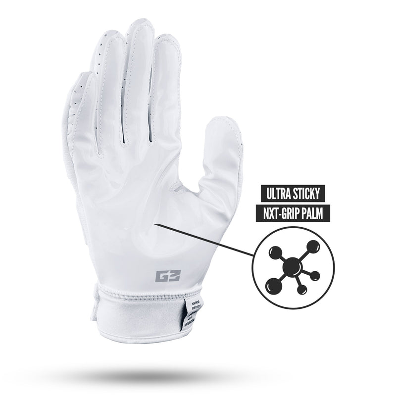 Load image into Gallery viewer, NXTRND G3® Padded Football Gloves White
