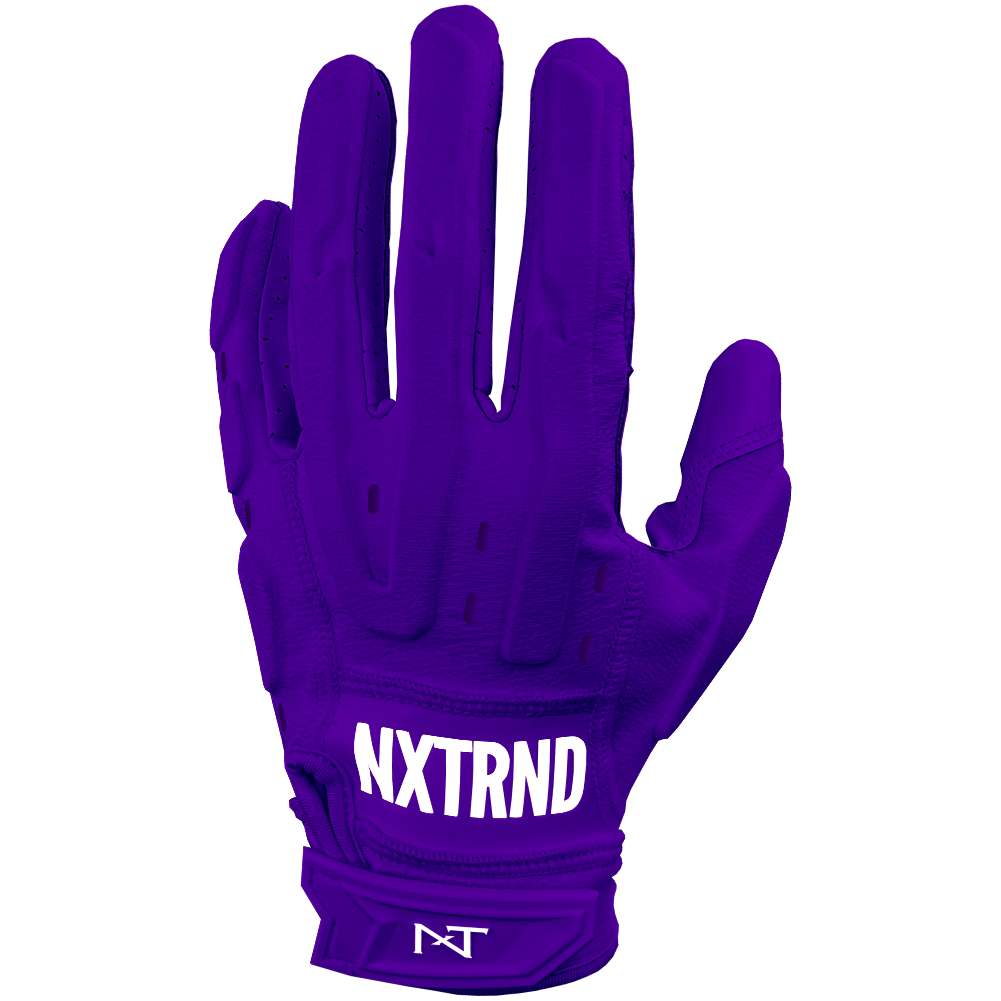 NXTRND G3 Pro Padded Football Gloves Purple
