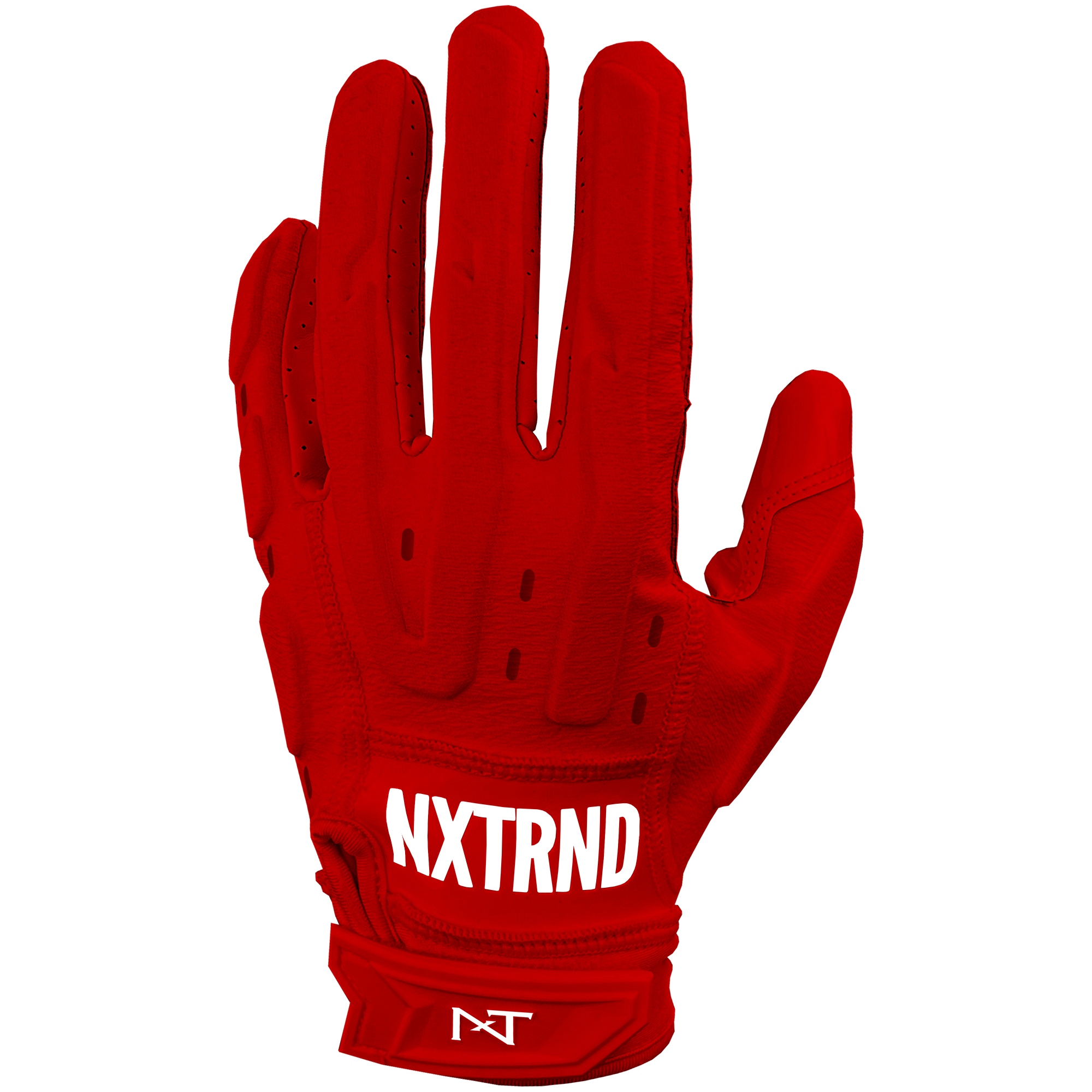 NXTRND G3 Pro Padded Football Gloves Red