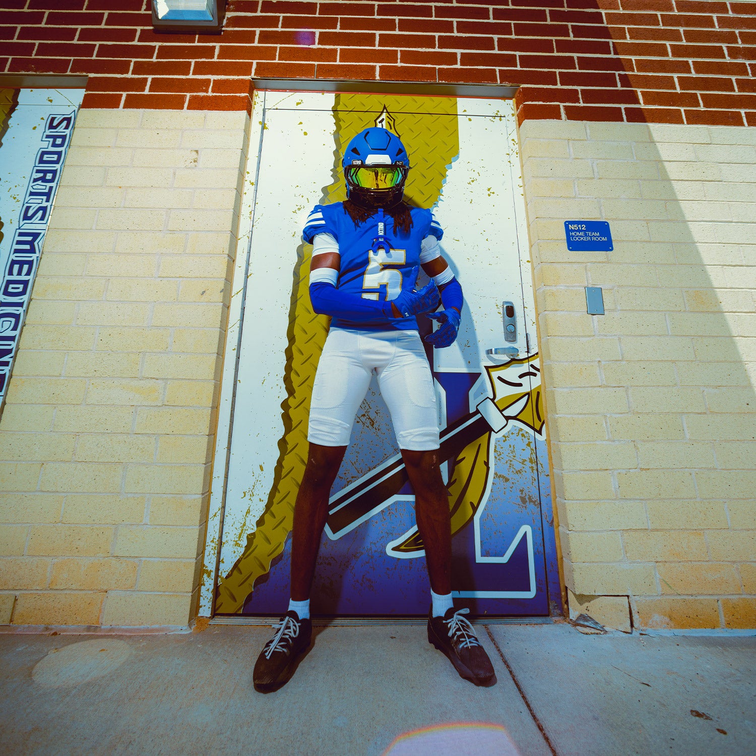 Visière de football NXTRND VZX Or