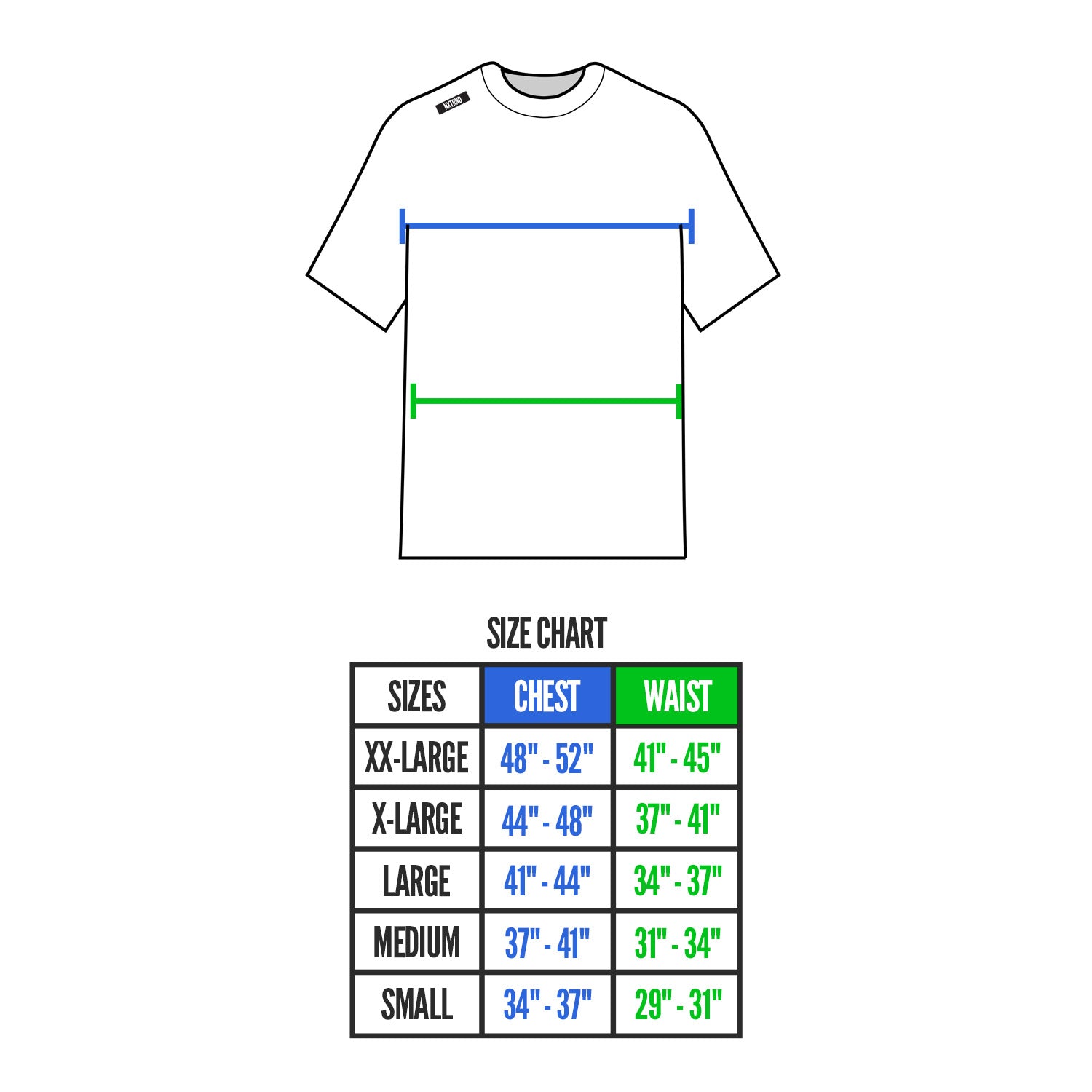 Nxtrnd Hybrid Pro Short Sleeve Grey Size Chart