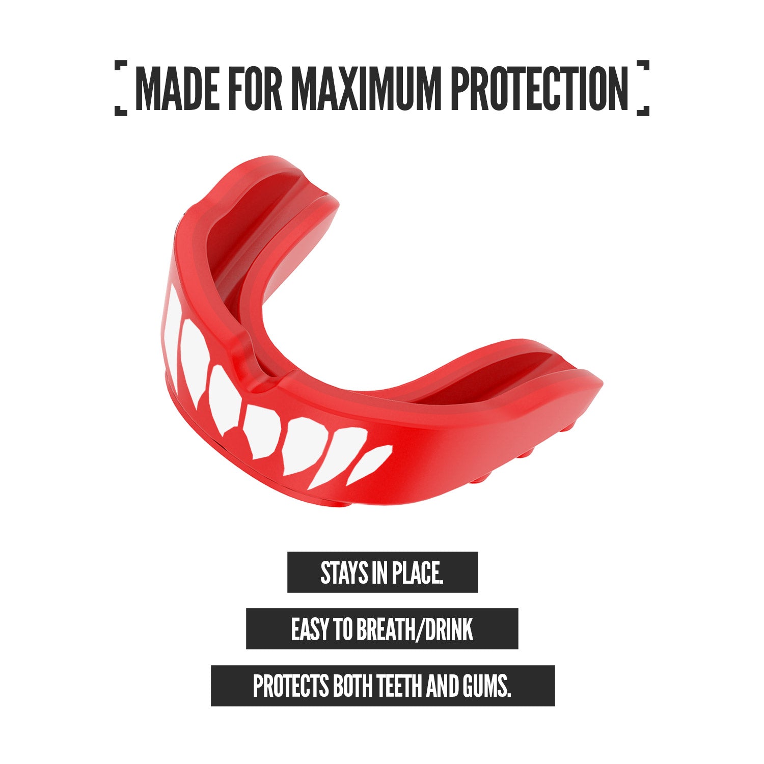 NXTRND Rush® Red & White Fangs (2 Pack)