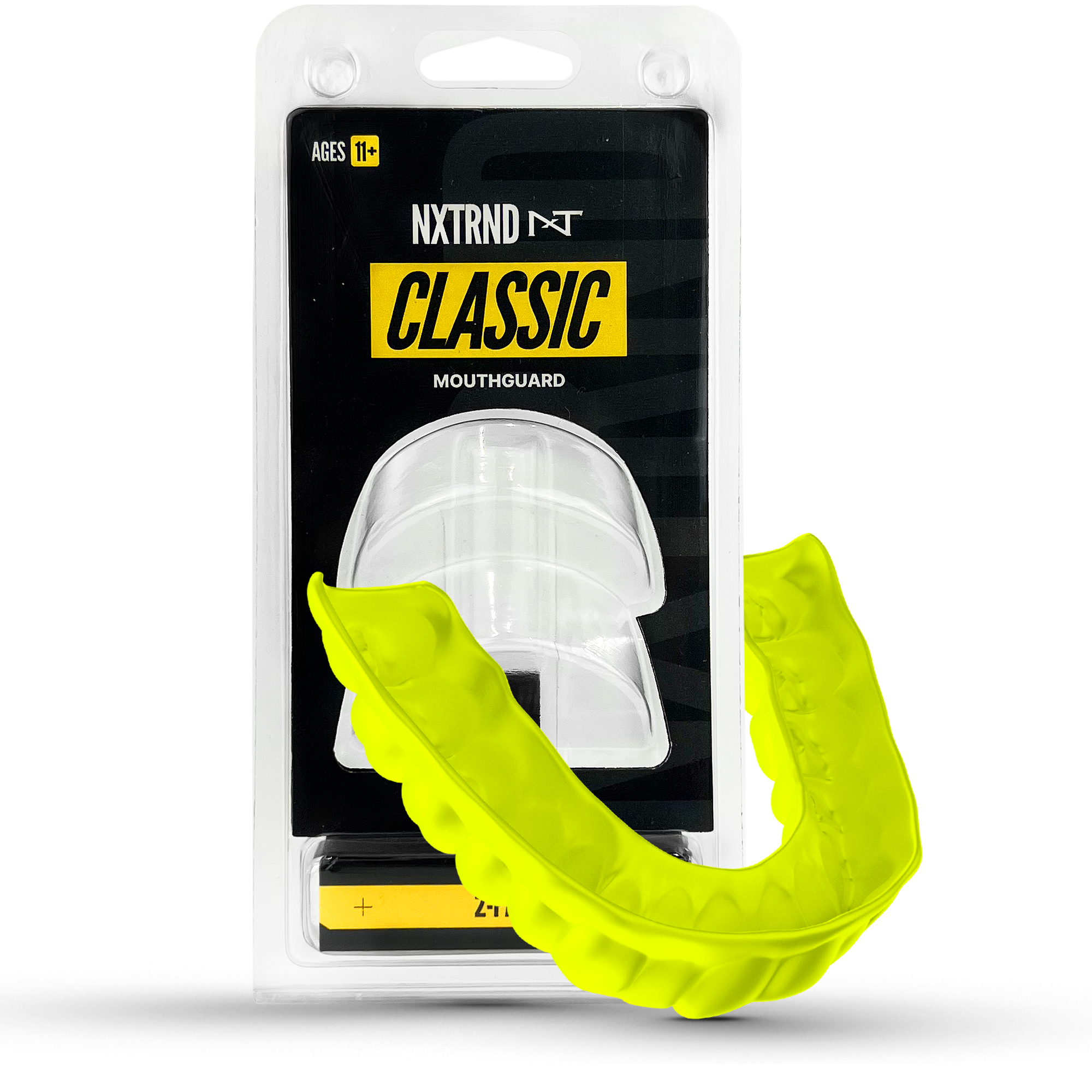NXTRND Classic Sports Mouthguard Neon Yellow