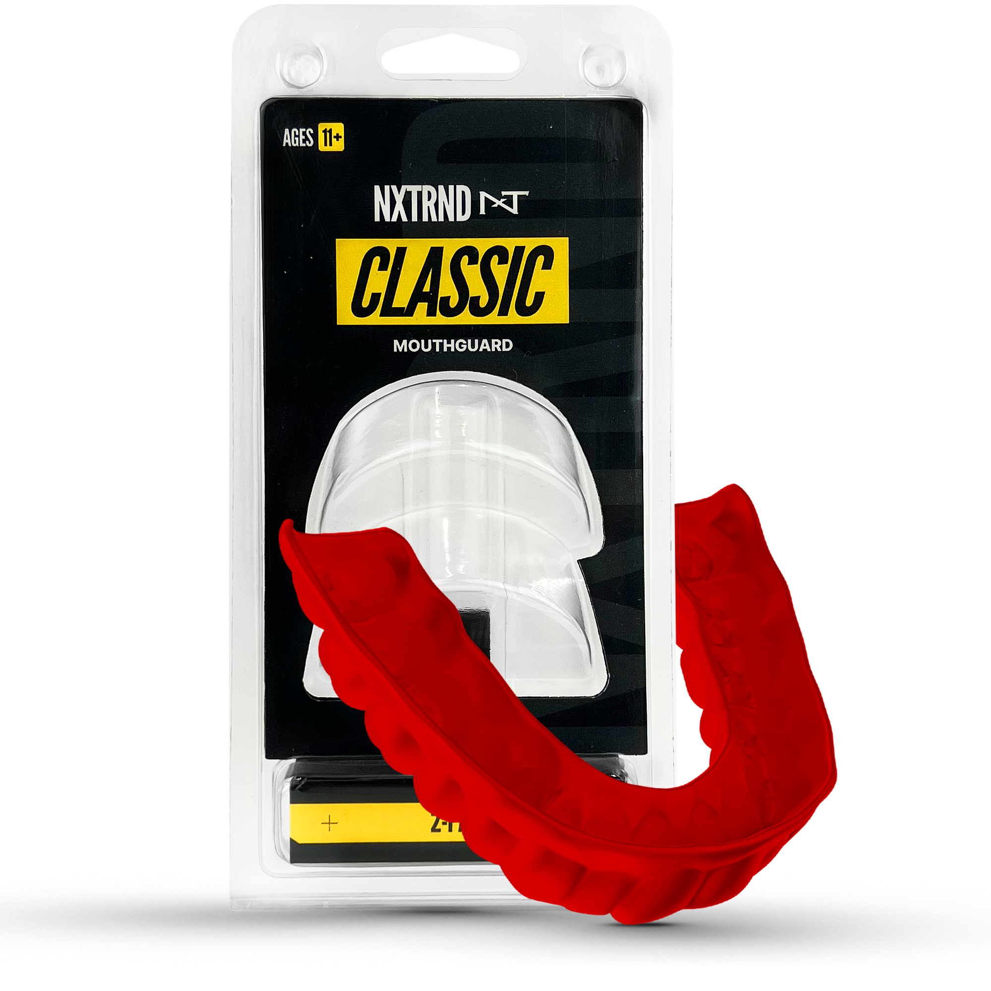 NXTRND Classic Sports Mouthguard Red
