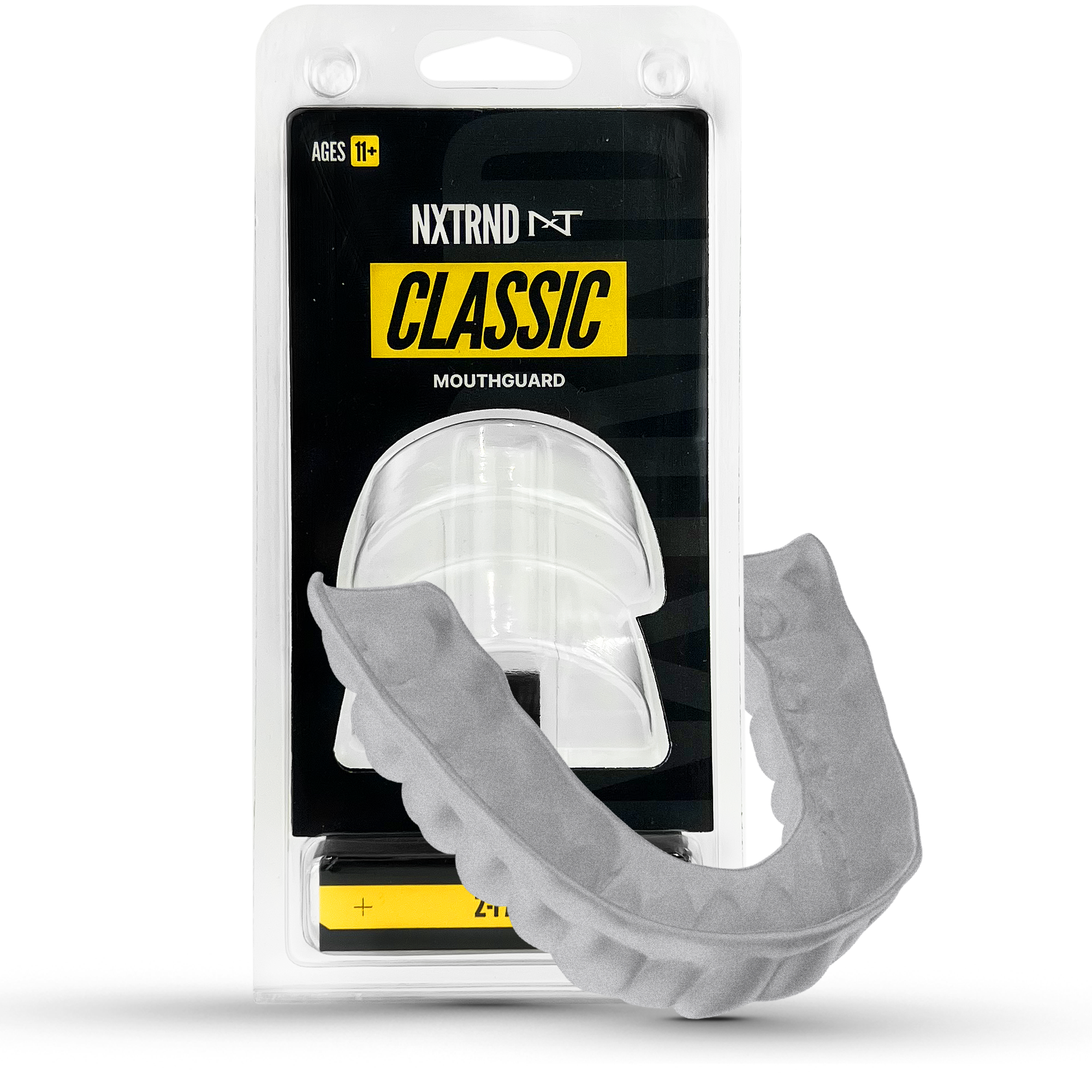 NXTRND Classic Sports Mouthguard Silver