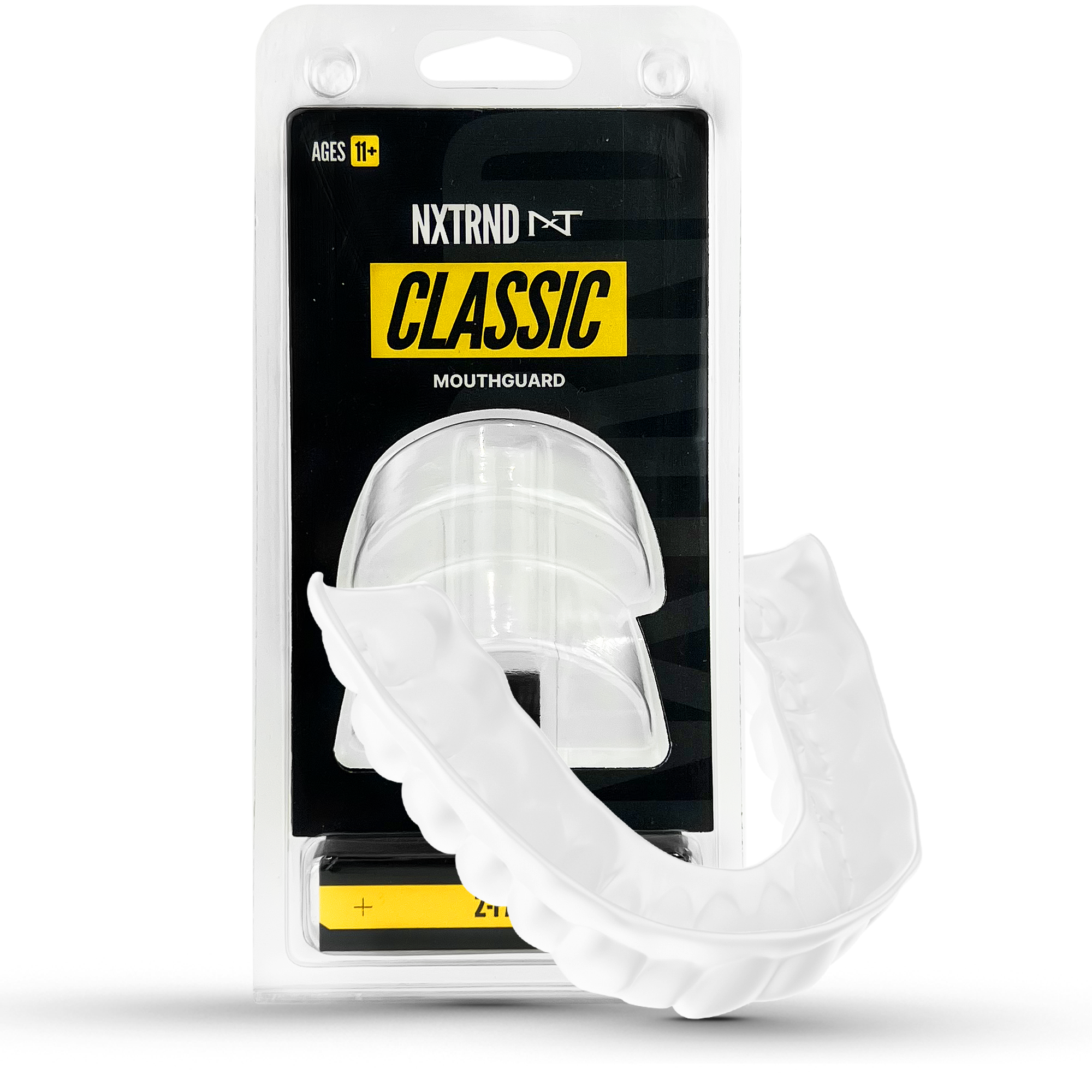 NXTRND Classic Sports Mouthguard White