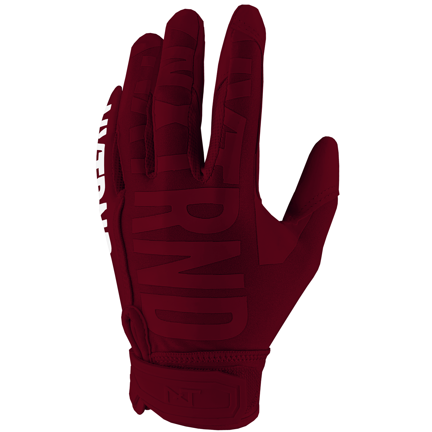 NXTRND G1 Football Gloves Maroon