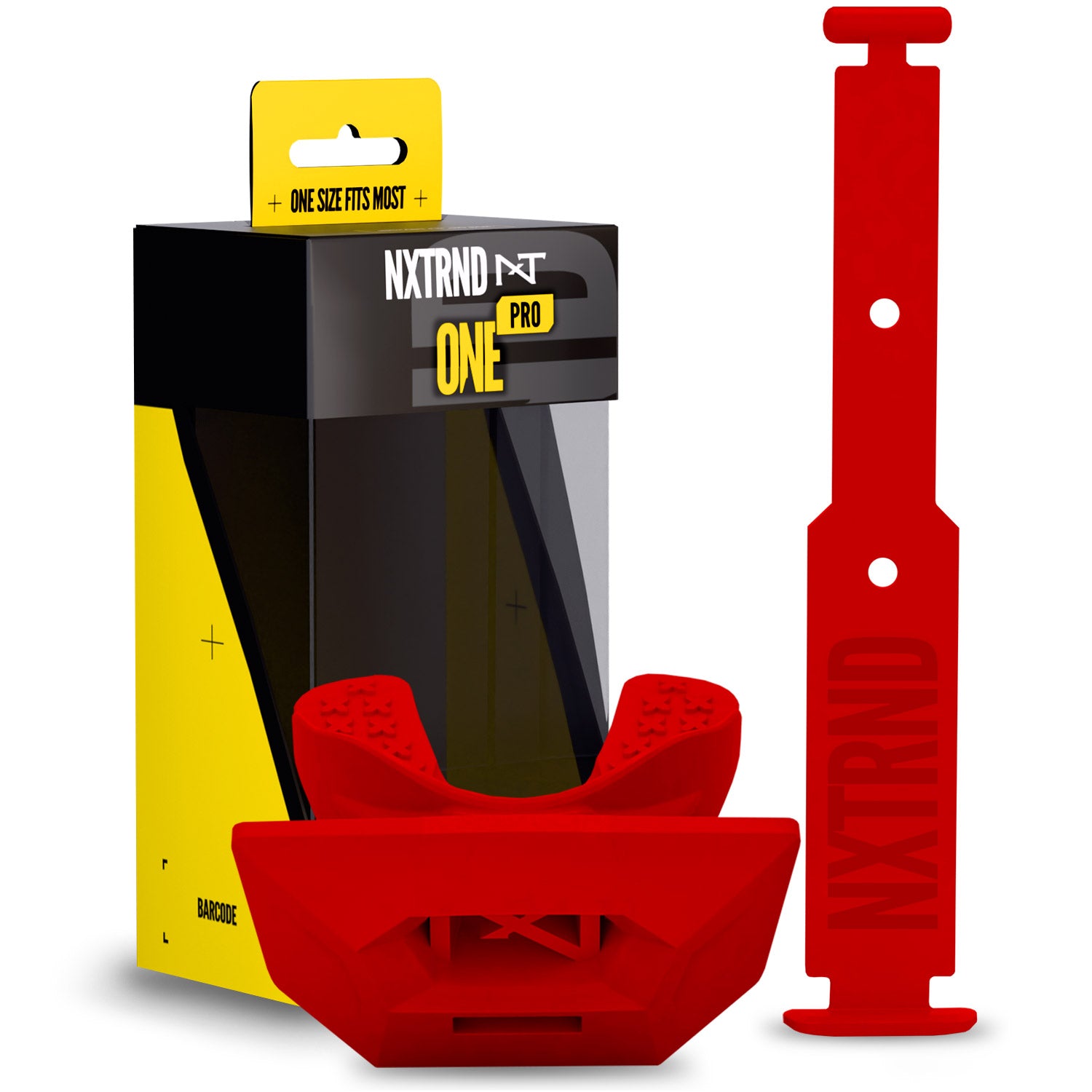 Protège-dents NFL ONE Pro rouge (Nouveau)