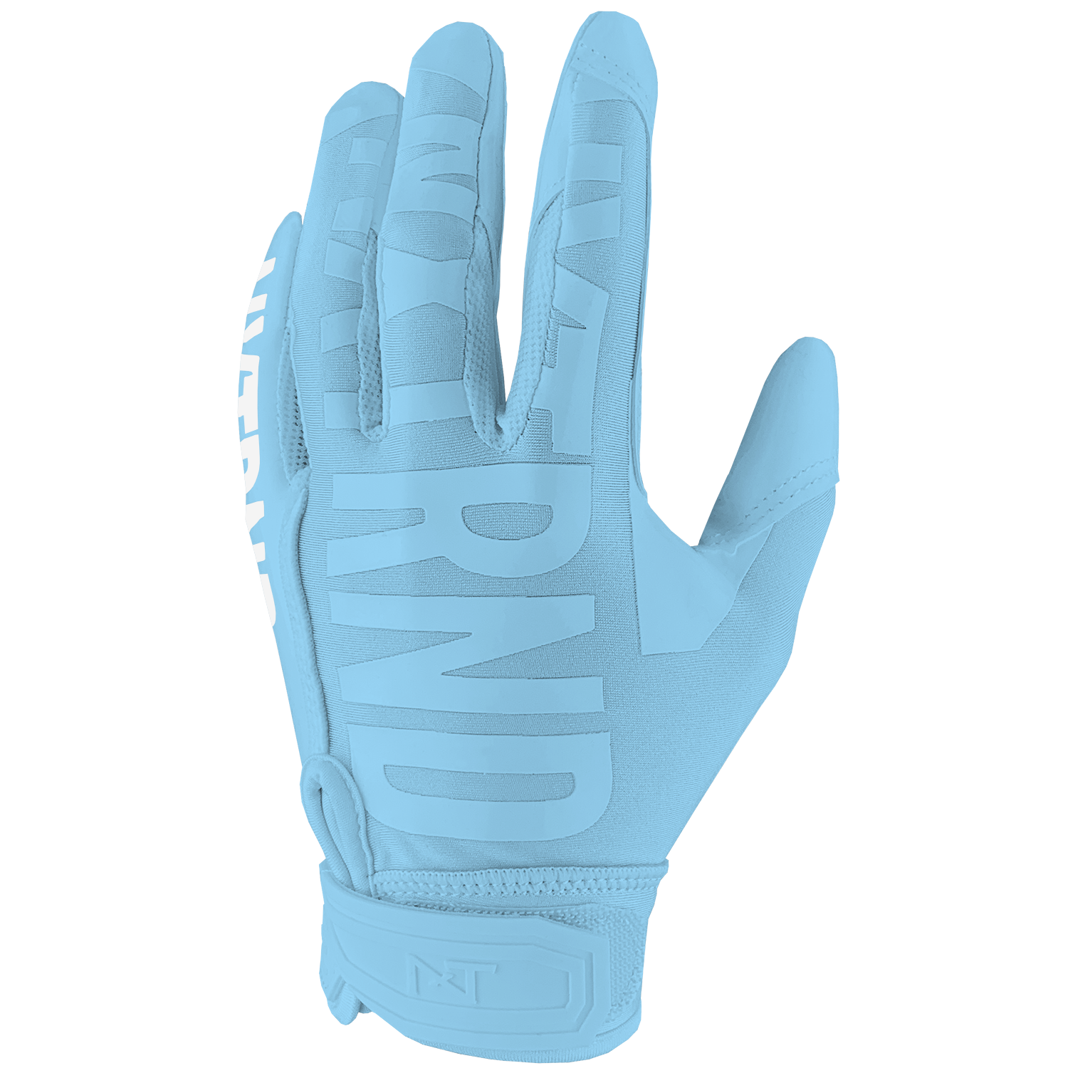 All blue best sale football gloves