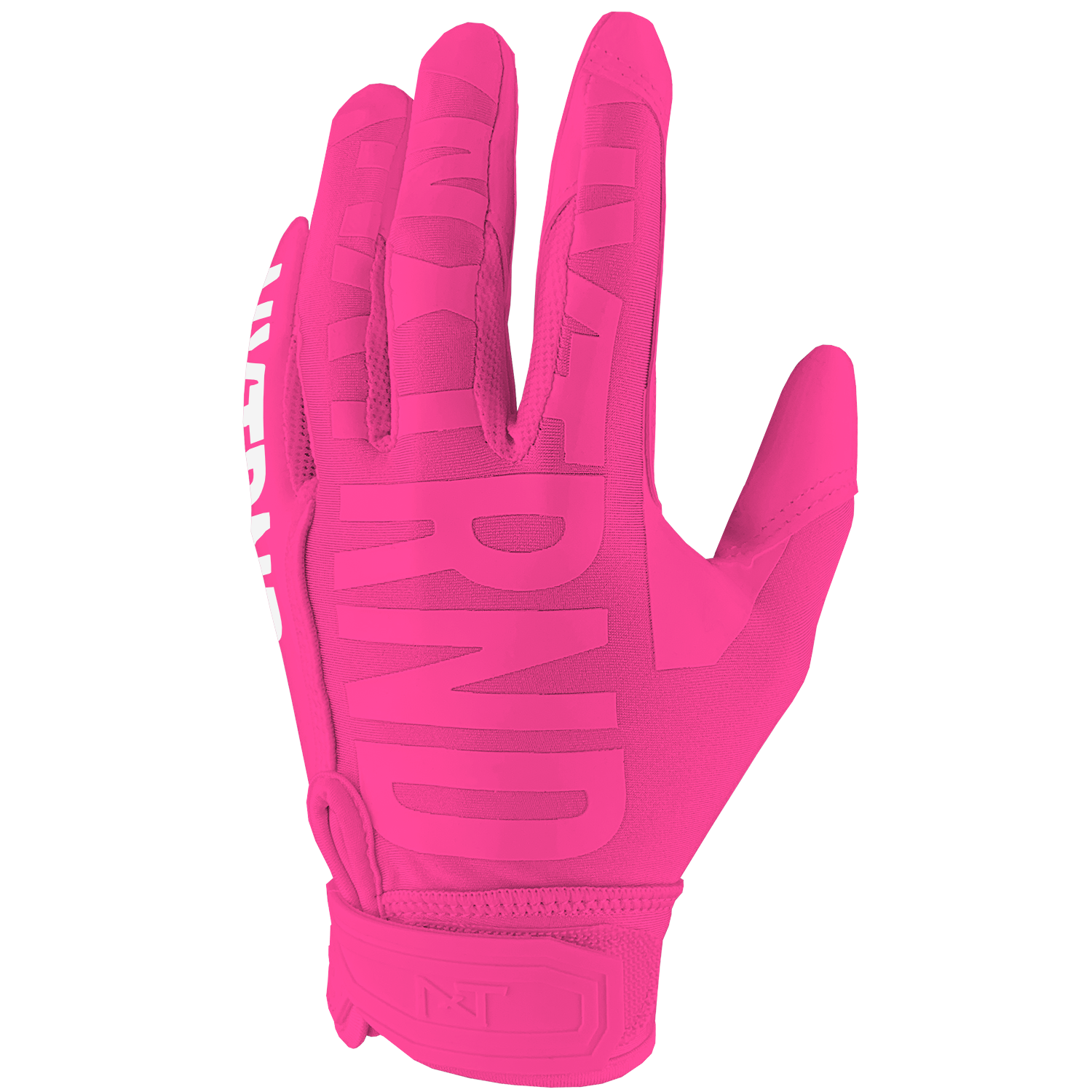Pink receiver discount gloves