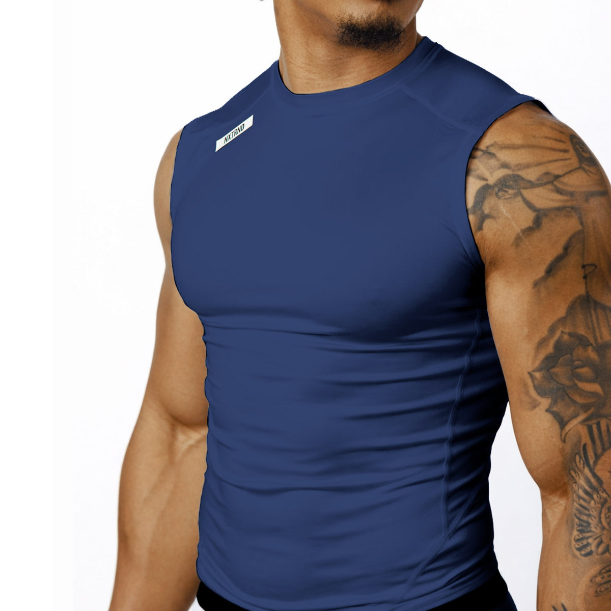 Nxtrnd Core Compression Sleeveless Navy Blue