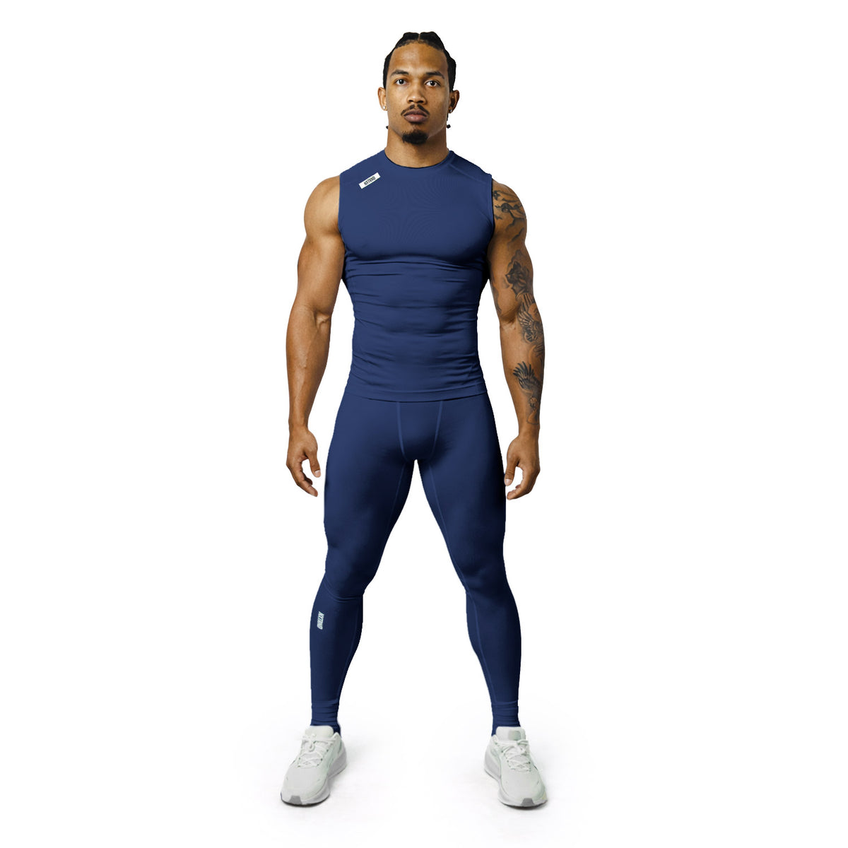 Nxtrnd Core Compression Sleeveless Navy Blue