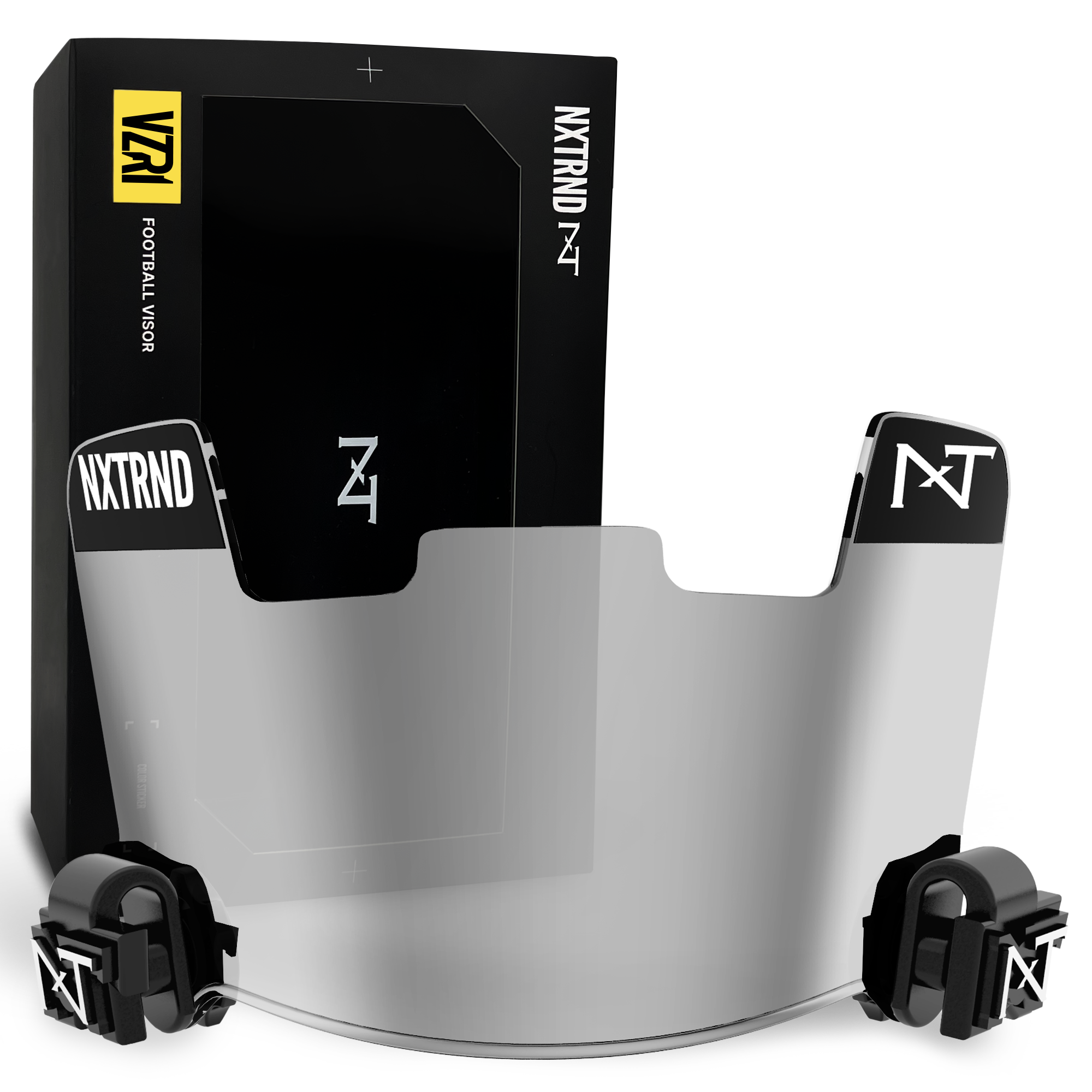 NXTRND VZR1® Clear Mirror Football Visor