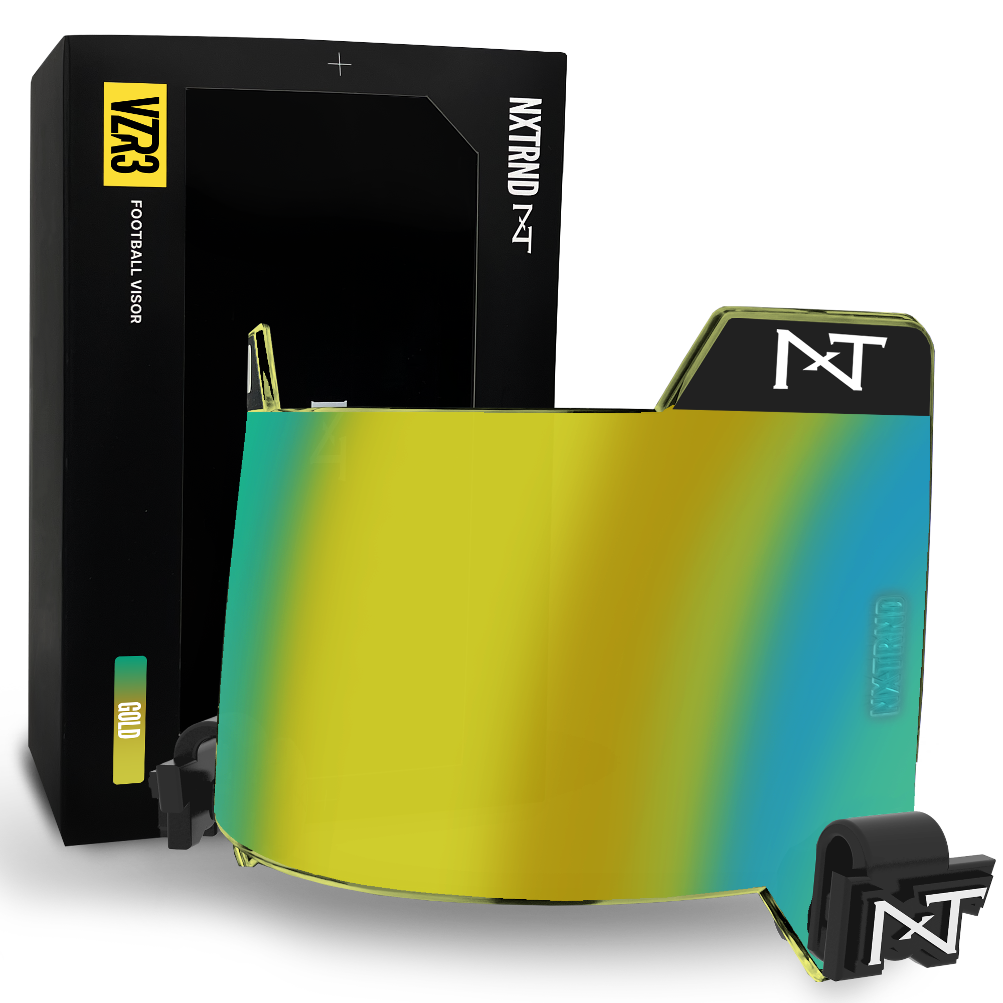 NXTRND VZR3® Gold Football Visor