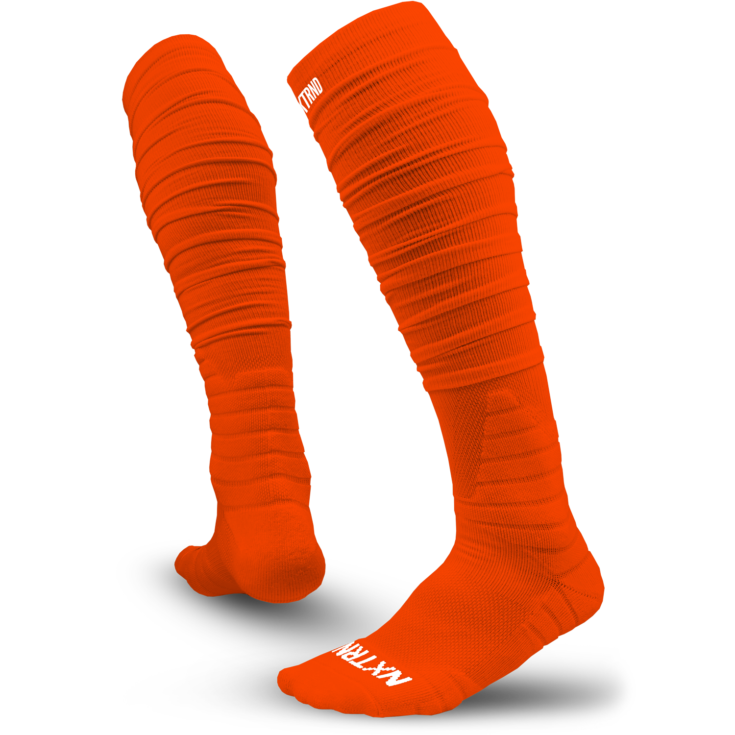 NXTRND XTD® Scrunch Football Socks Orange