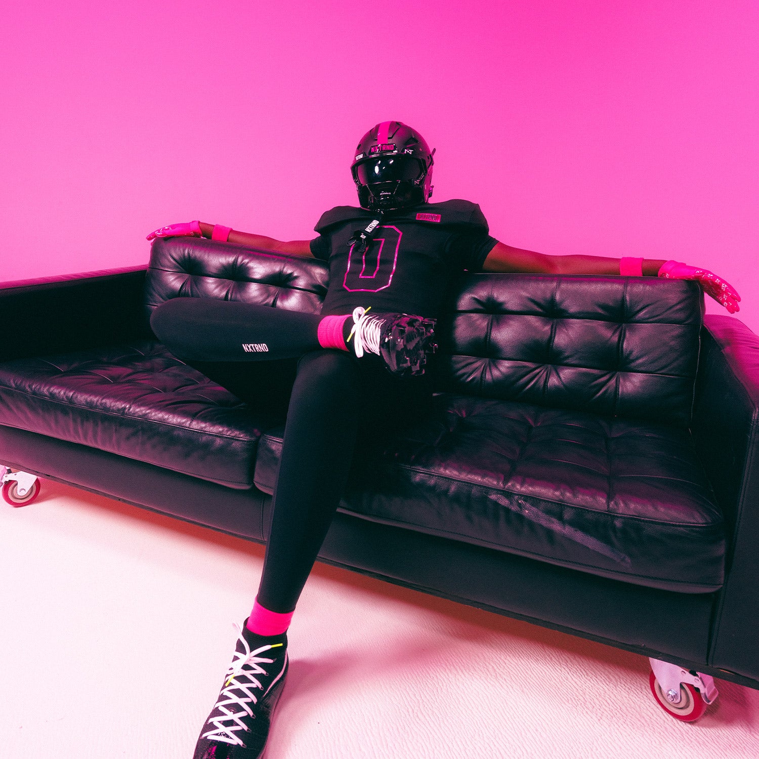 NXTRND Quarter Socks Pink (3-Pairs)