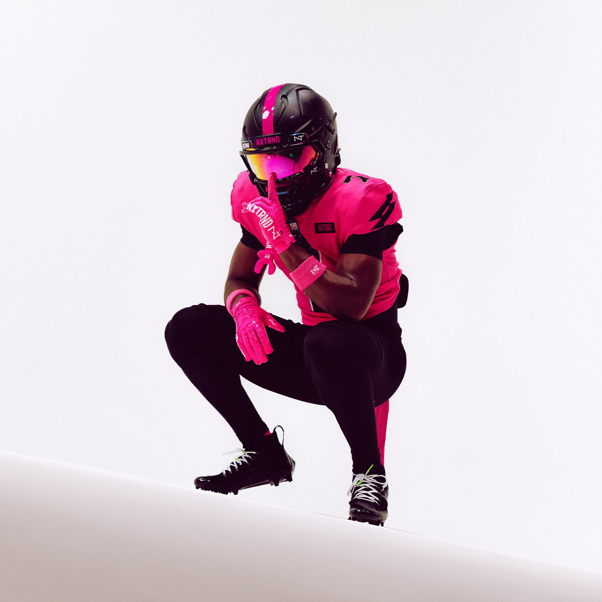 NXTRND G1® Pro Football Gloves Pink