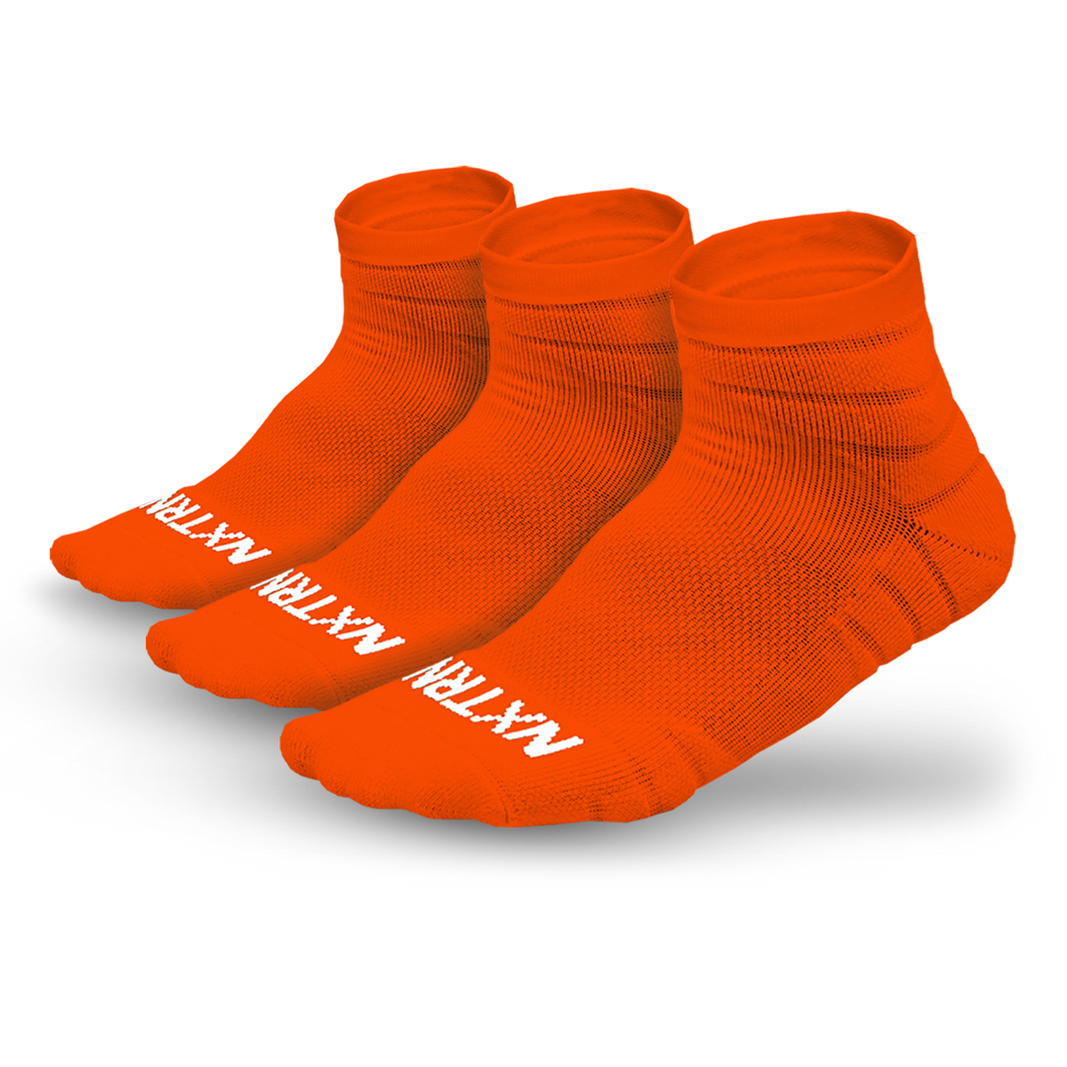 NXTRND Quarter Socks Orange (3-Pairs)