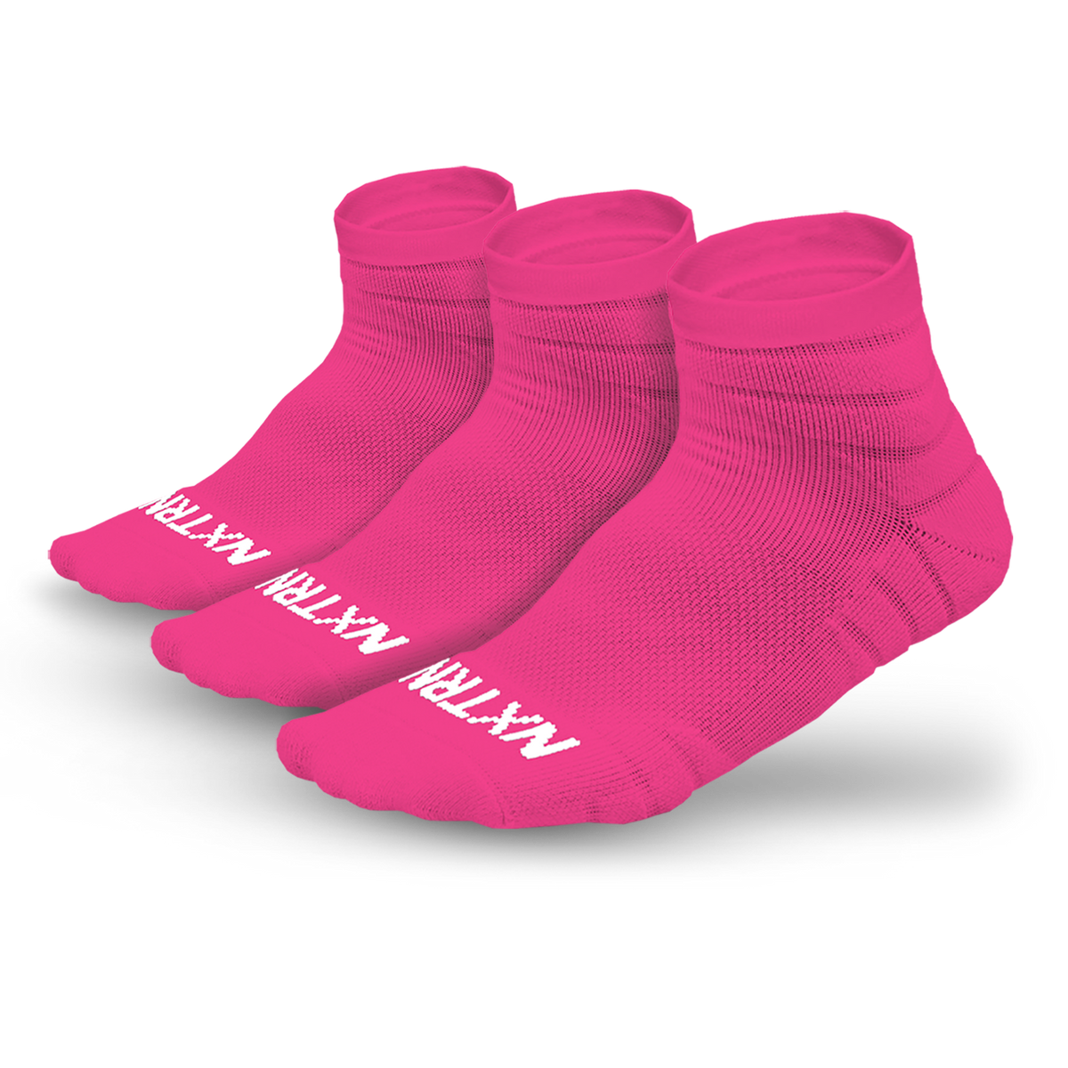 NXTRND Quarter Socks Pink (3-Pairs)