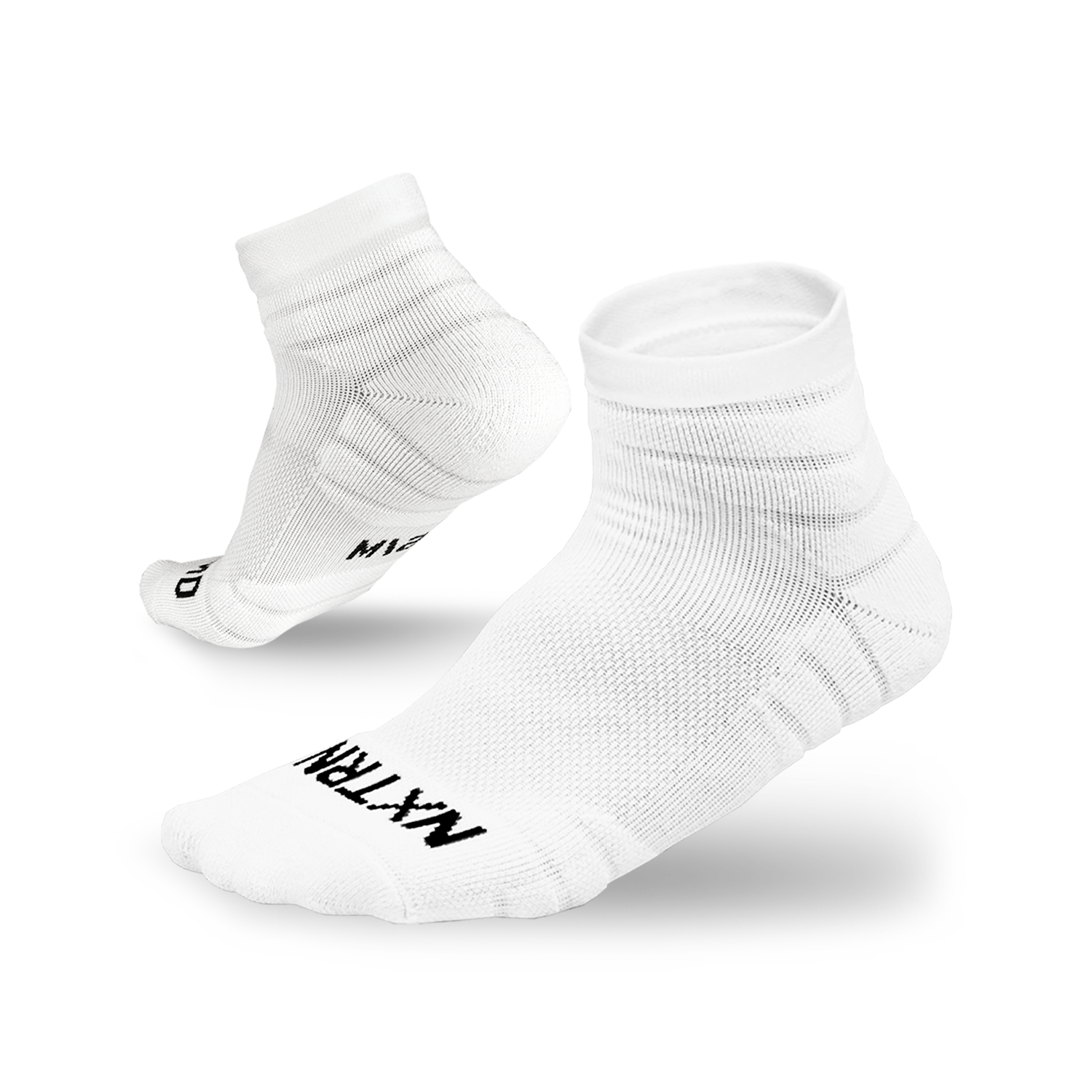 NXTRND Quarter Socks White (3-Pairs)