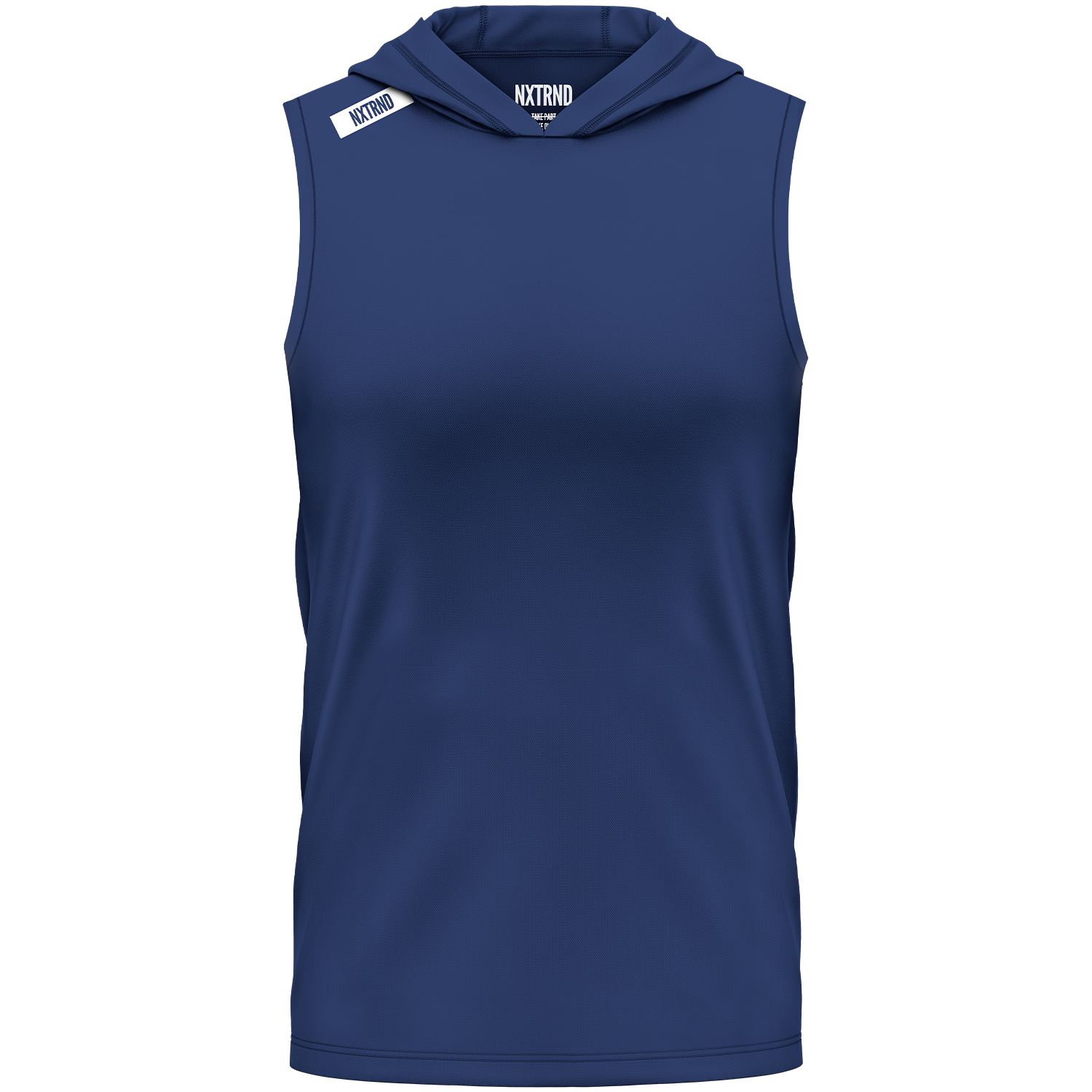Nxtrnd Team Lightweight Sleeveless Hoodie Navy Blue