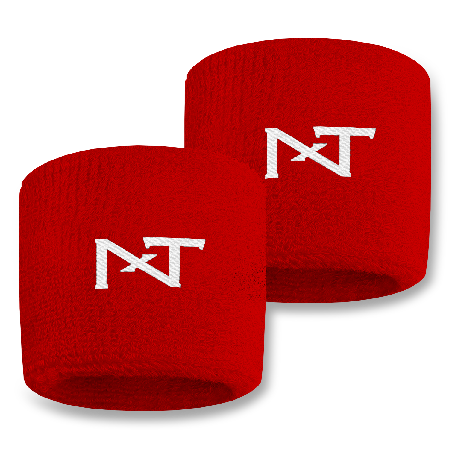 NXTRND Wrist Bands Red (1 Pair)