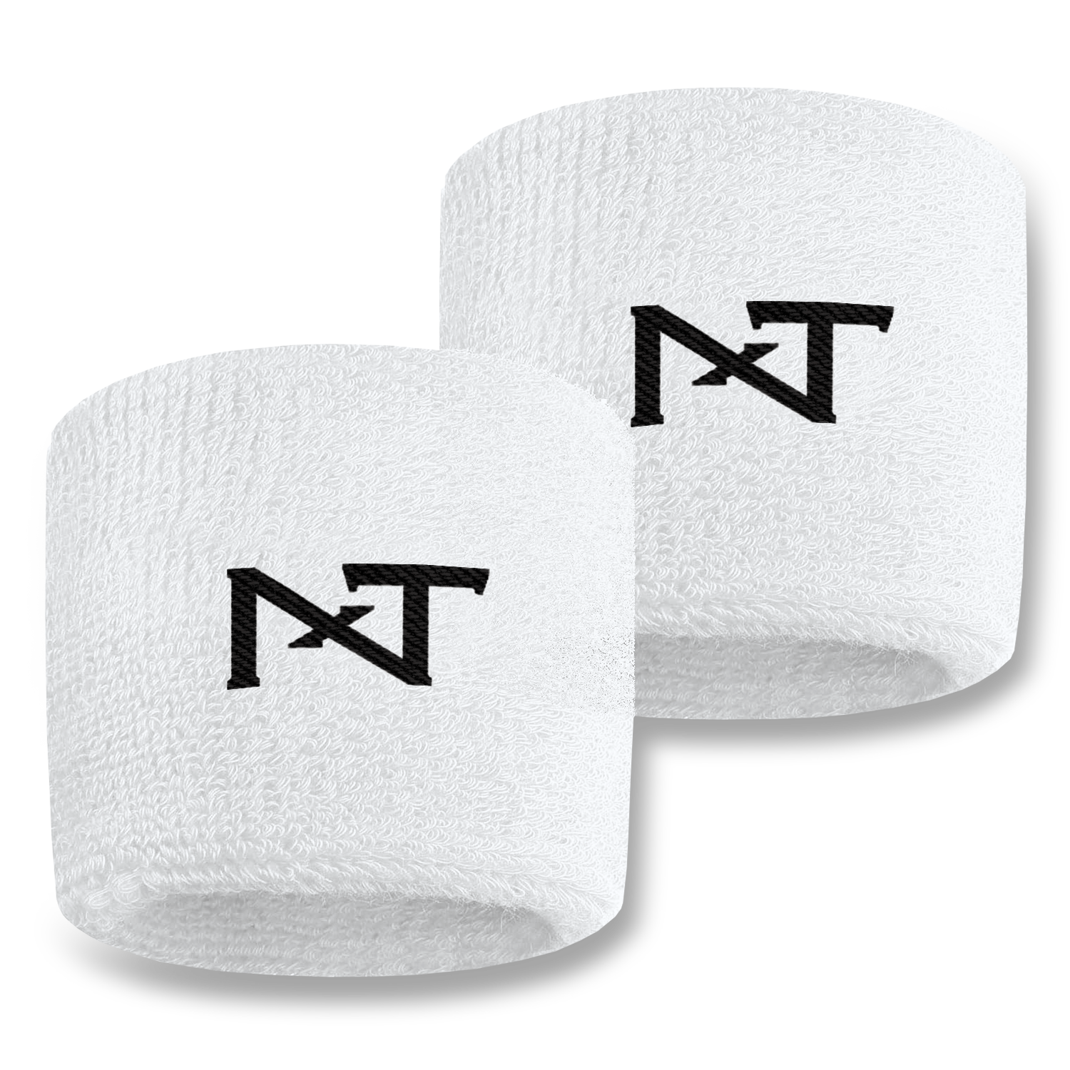 NXTRND Wrist Bands White (1 Pair)